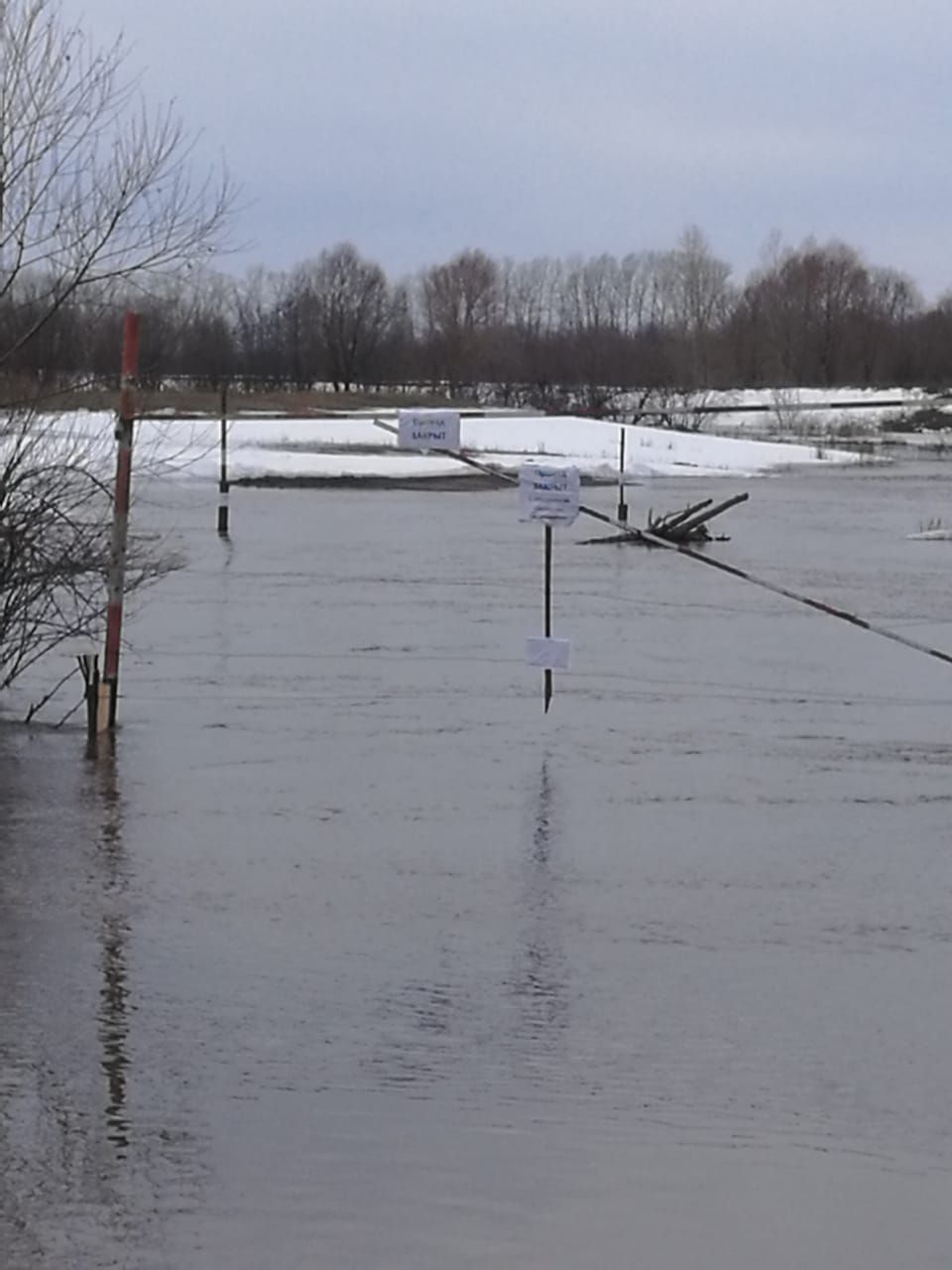 ГИБДД предупреждает автолюбителей,  жителей города Нурлат и Нурлатского  района  о поднятии уровня воды