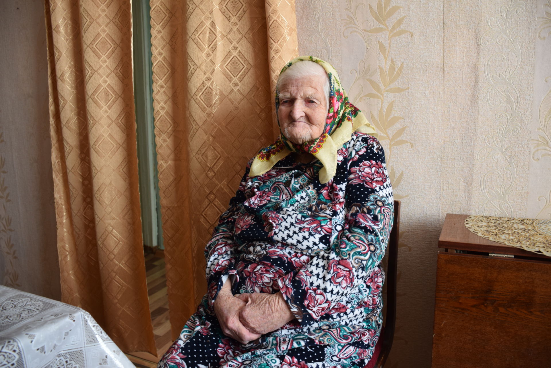 Нурлатская долгожительница принимала теплые поздравления с 95-летием