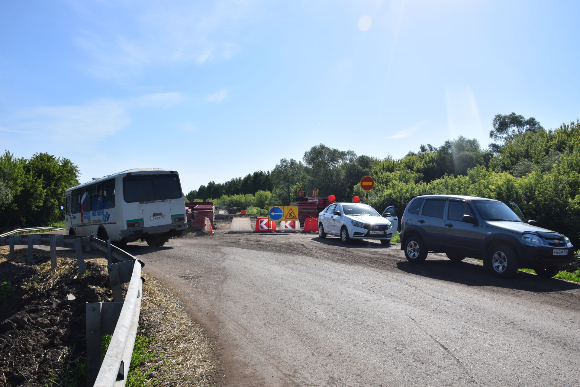 В Нурлатском районе ведется реконструкция очередного моста