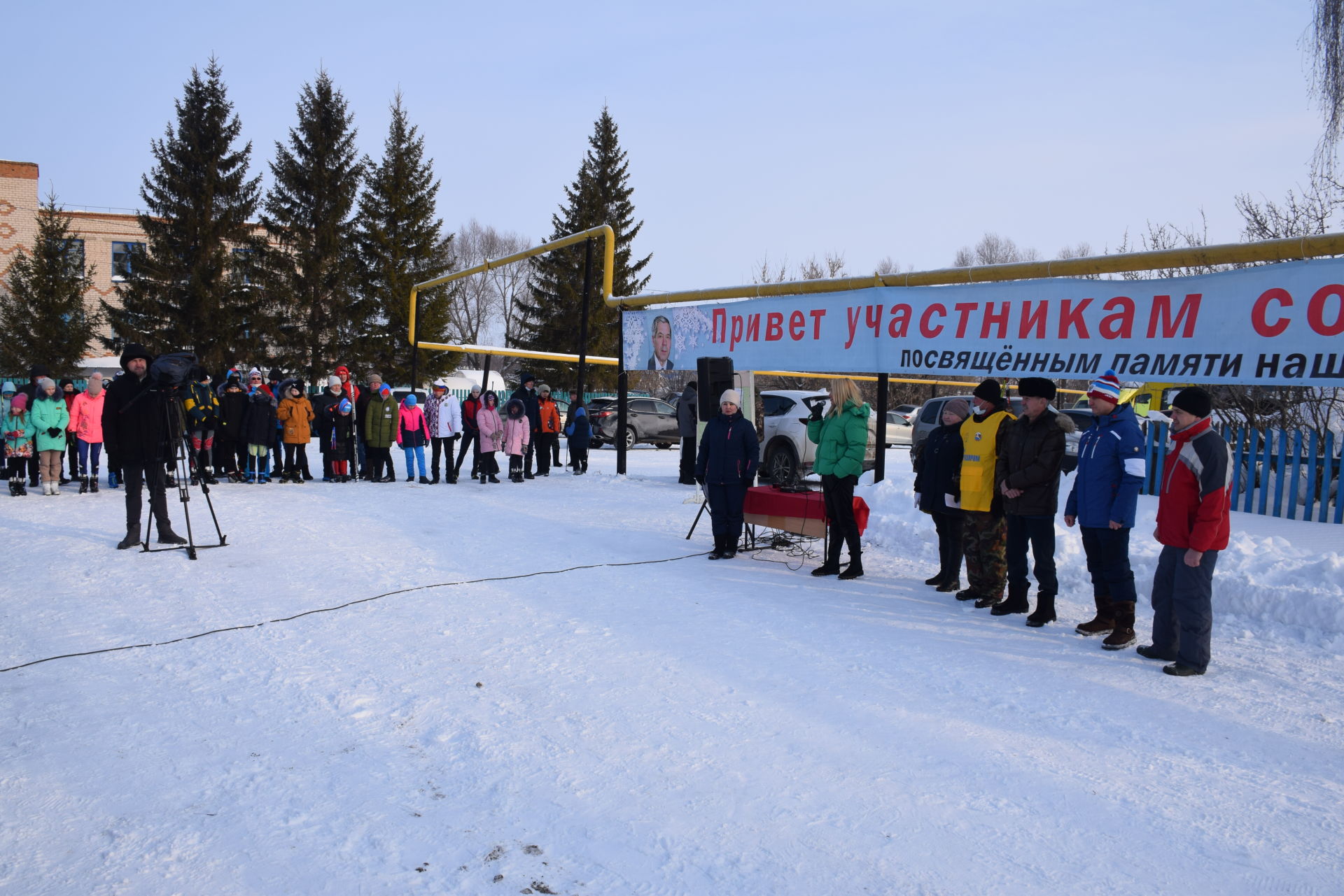 В селе Богдашкино Нурлатского района прошли открытые соревнования по лыжным гонкам памяти Г.В.Цыганова