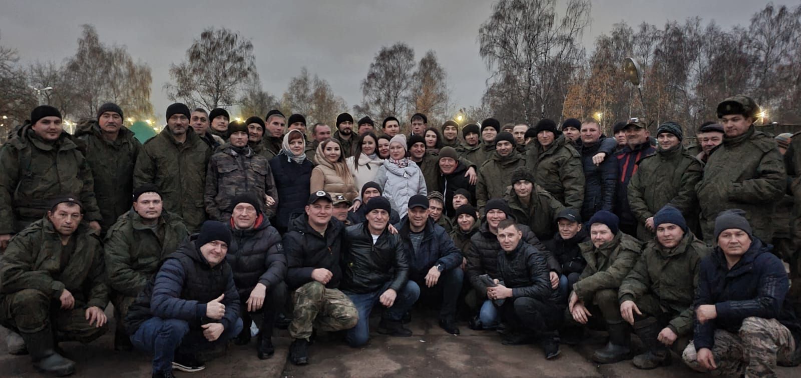 Нурлатцы посетили мобилизованных земляков в учебных полигонах Казани