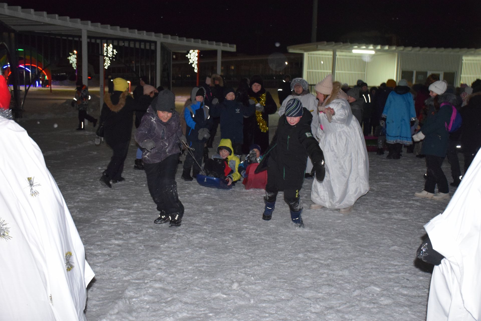 В парке «Спортивный» официально открылась Елка