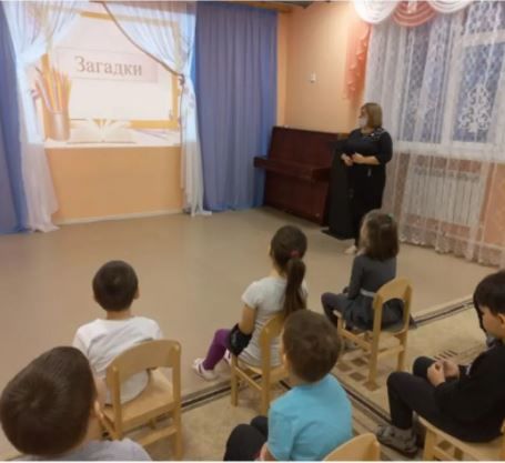 В нурлатском детском саду «Росинка» провели занятие по подготовке к школе