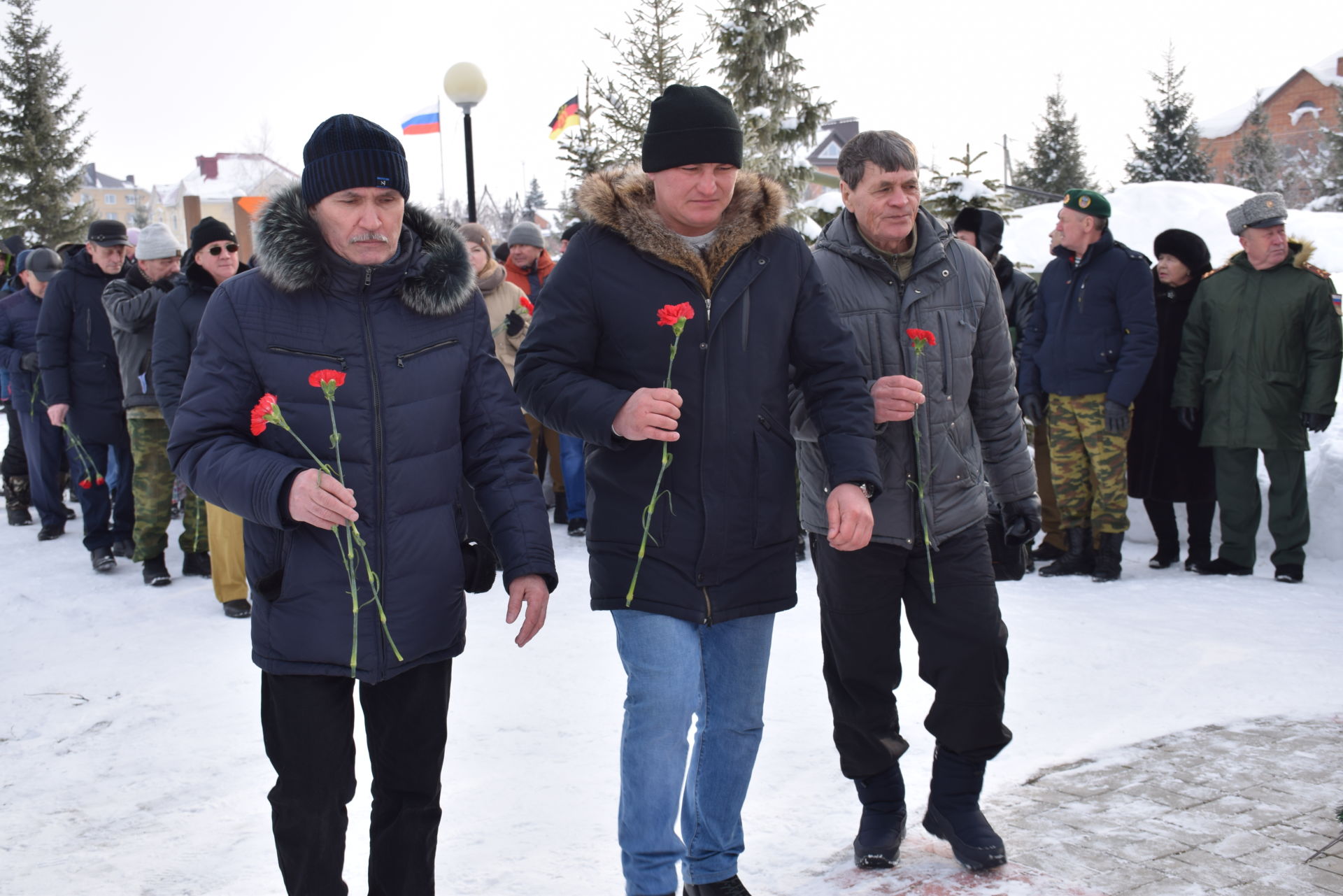 В Нурлате прошел митинг, посвященный Дню вывода советских войск из Афганистана