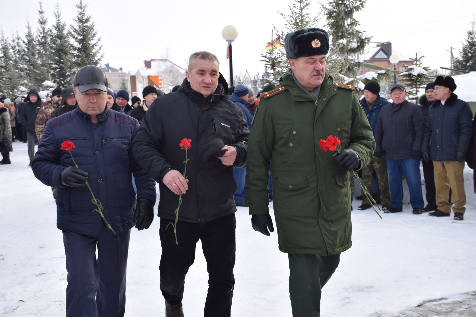 В Нурлате прошел митинг, посвященный Дню вывода советских войск из Афганистана