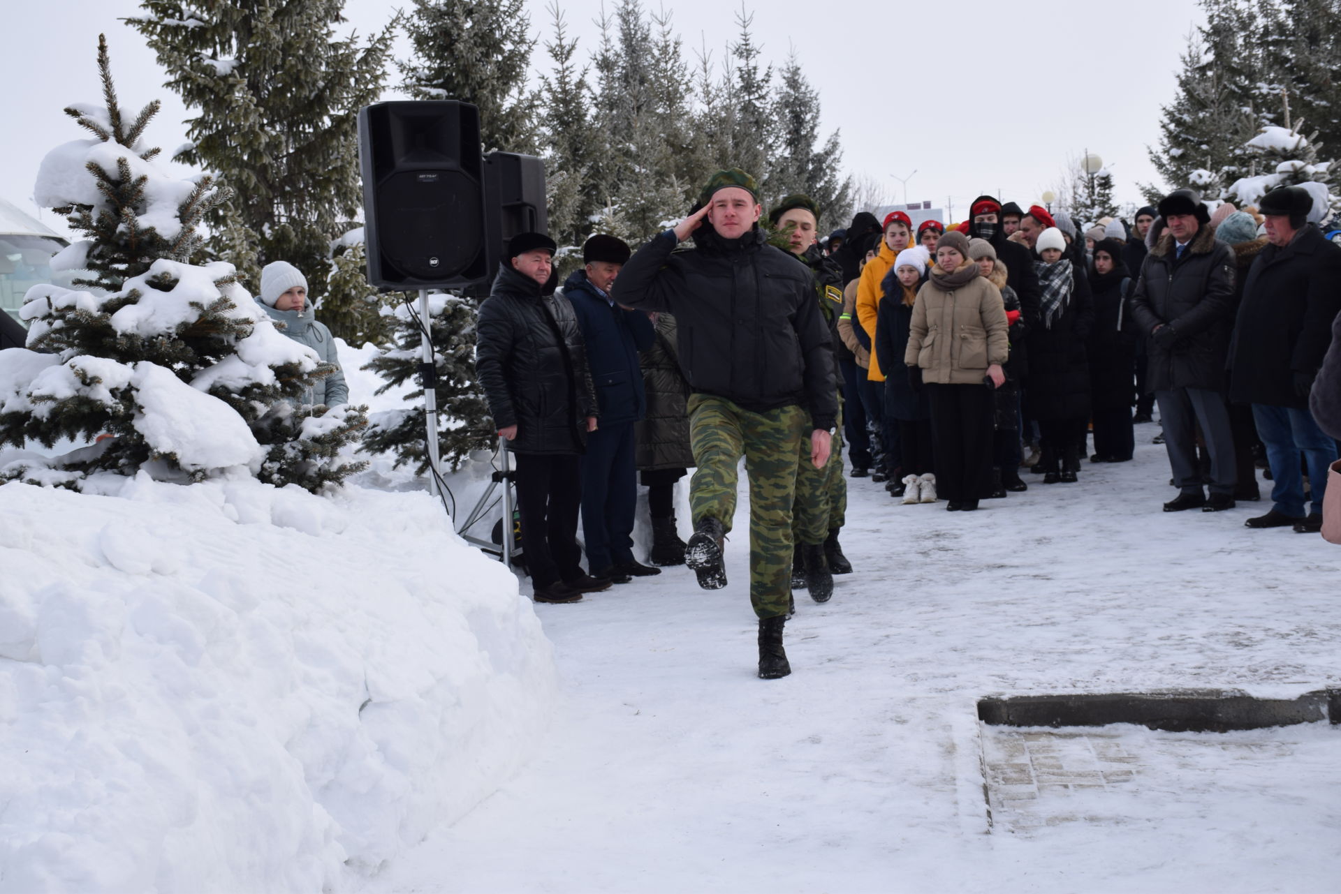 В Нурлате прошел митинг, посвященный Дню вывода советских войск из Афганистана