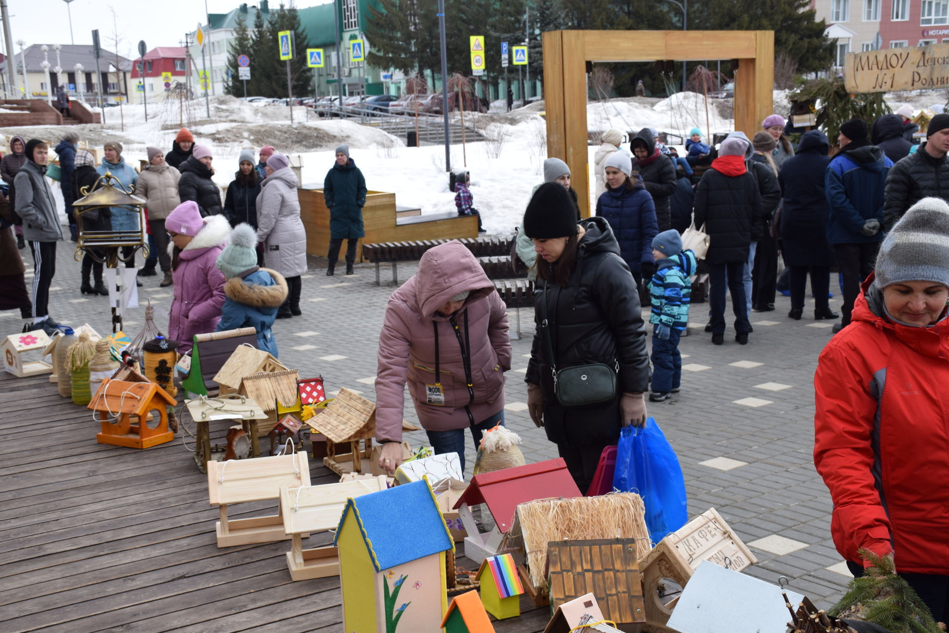 В Нурлате прошел первый районный фестиваль скворечников «На крыльях весны»