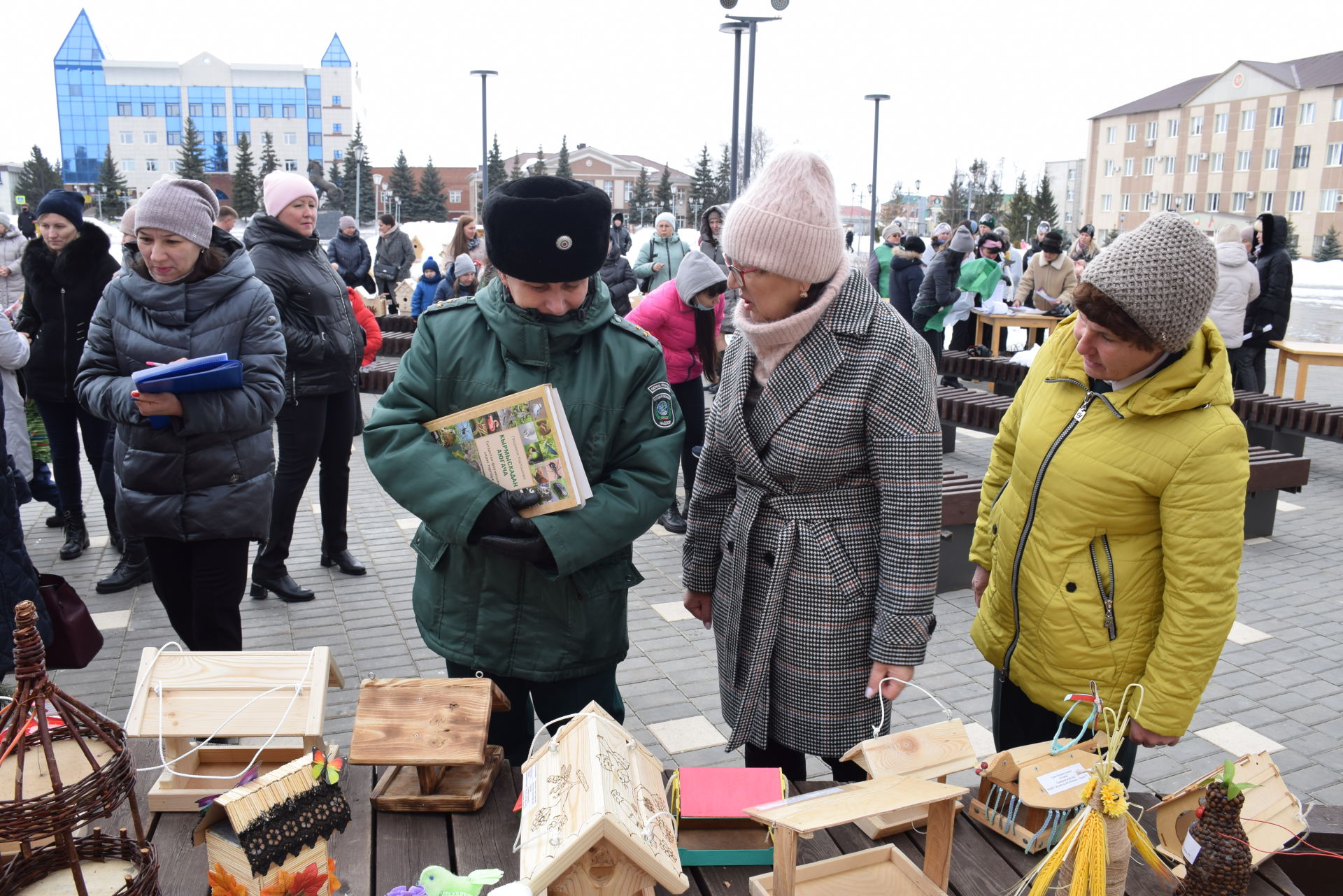 В Нурлате прошел первый районный фестиваль скворечников «На крыльях весны»