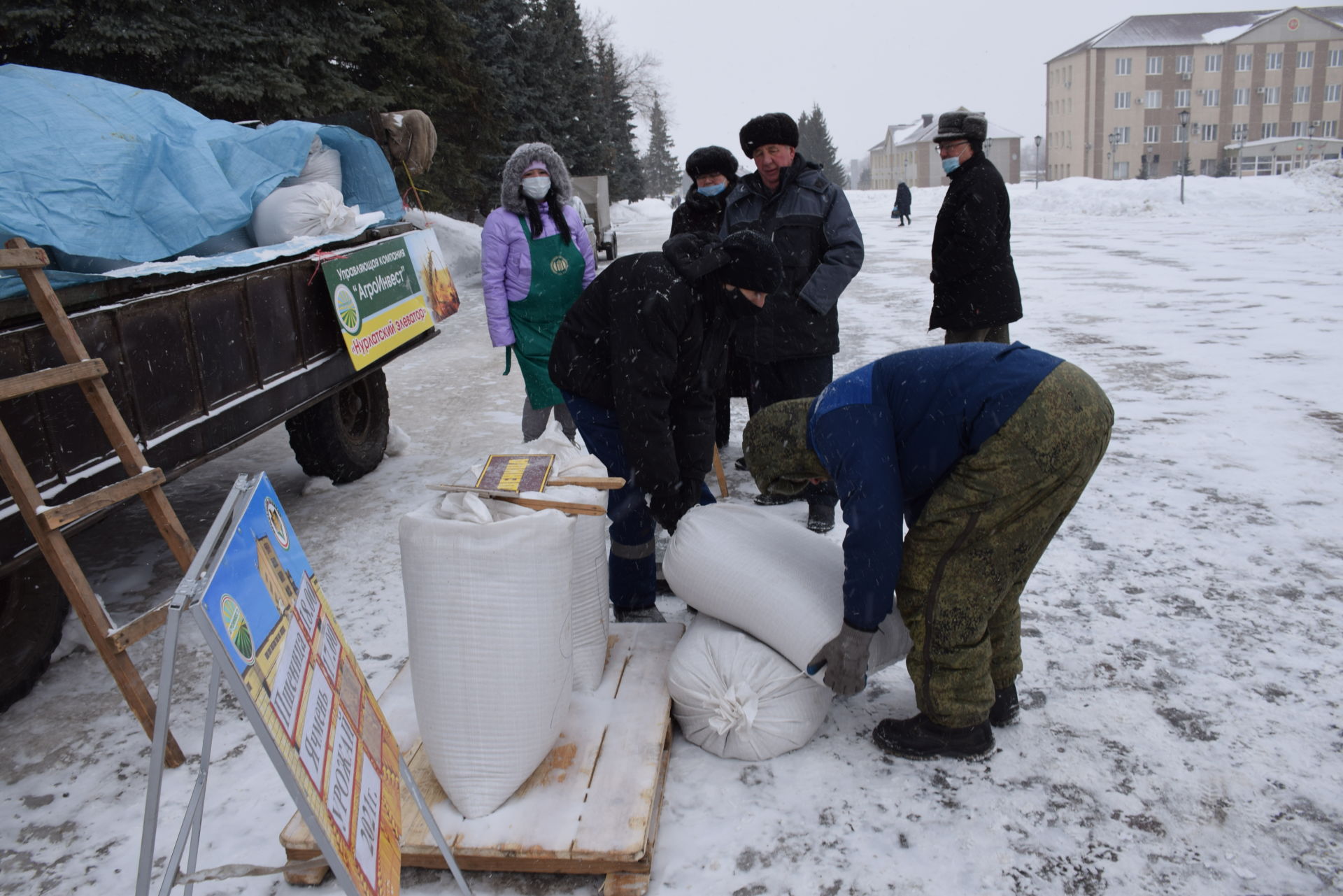 В Нурлате прошли предпраздничные ярмарки