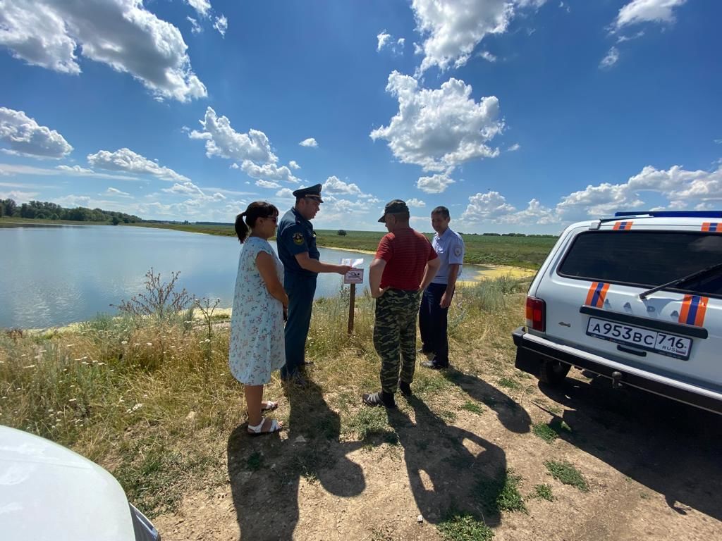 В Нурлатском районе рейды на водоемы проводятся ежедневно