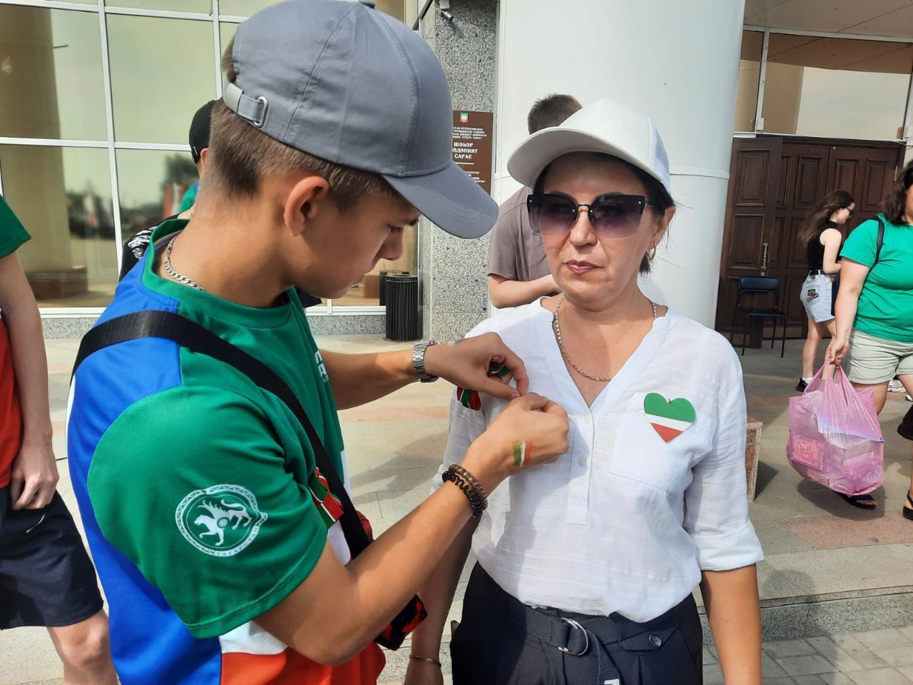 В Нурлате провели акцию «Люблю тебя,мой Татарстан!»