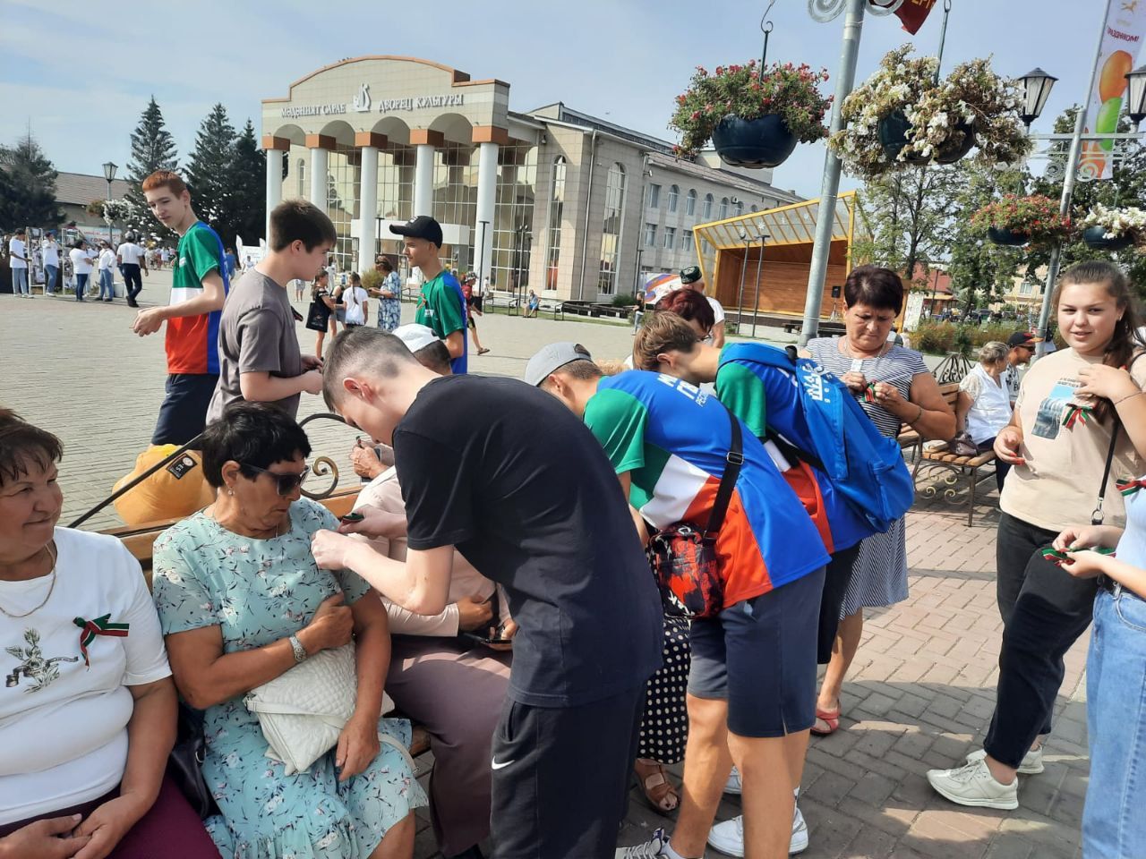 В Нурлате провели акцию «Люблю тебя,мой Татарстан!»