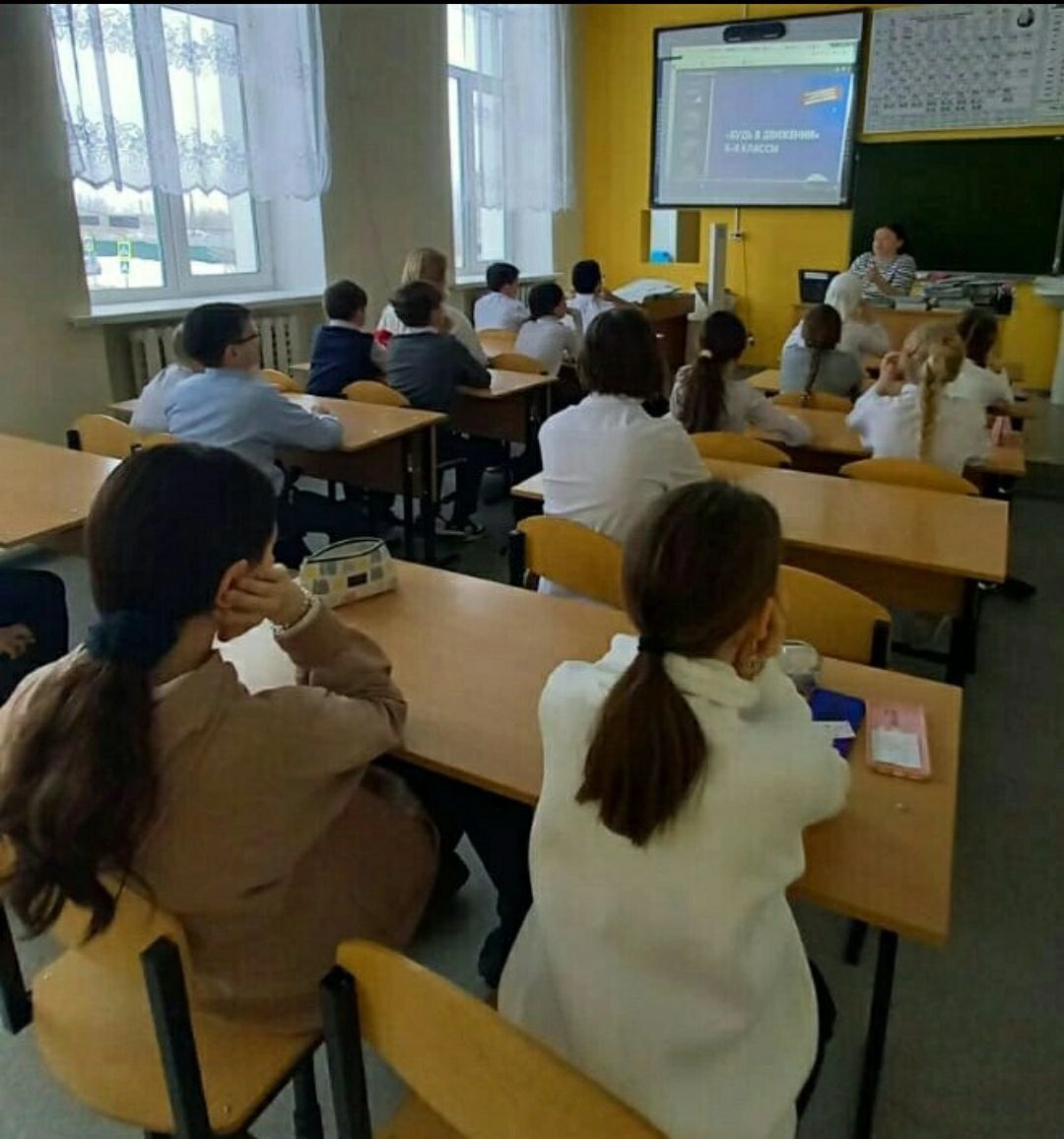 В школах Нурлатского района прошли занятия на тему: «Будь в движении»