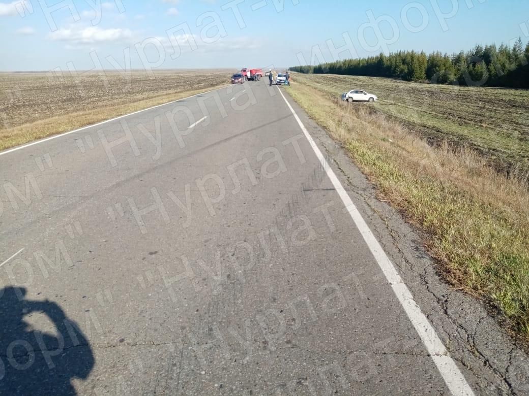 По вине нетрезвого водителя в Нурлатском районе произошло ДТП