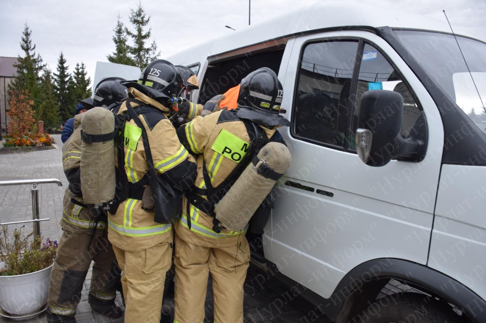 В Нурлатском доме-интернате тренировка прошла в условиях, максимально приближенных к реальным