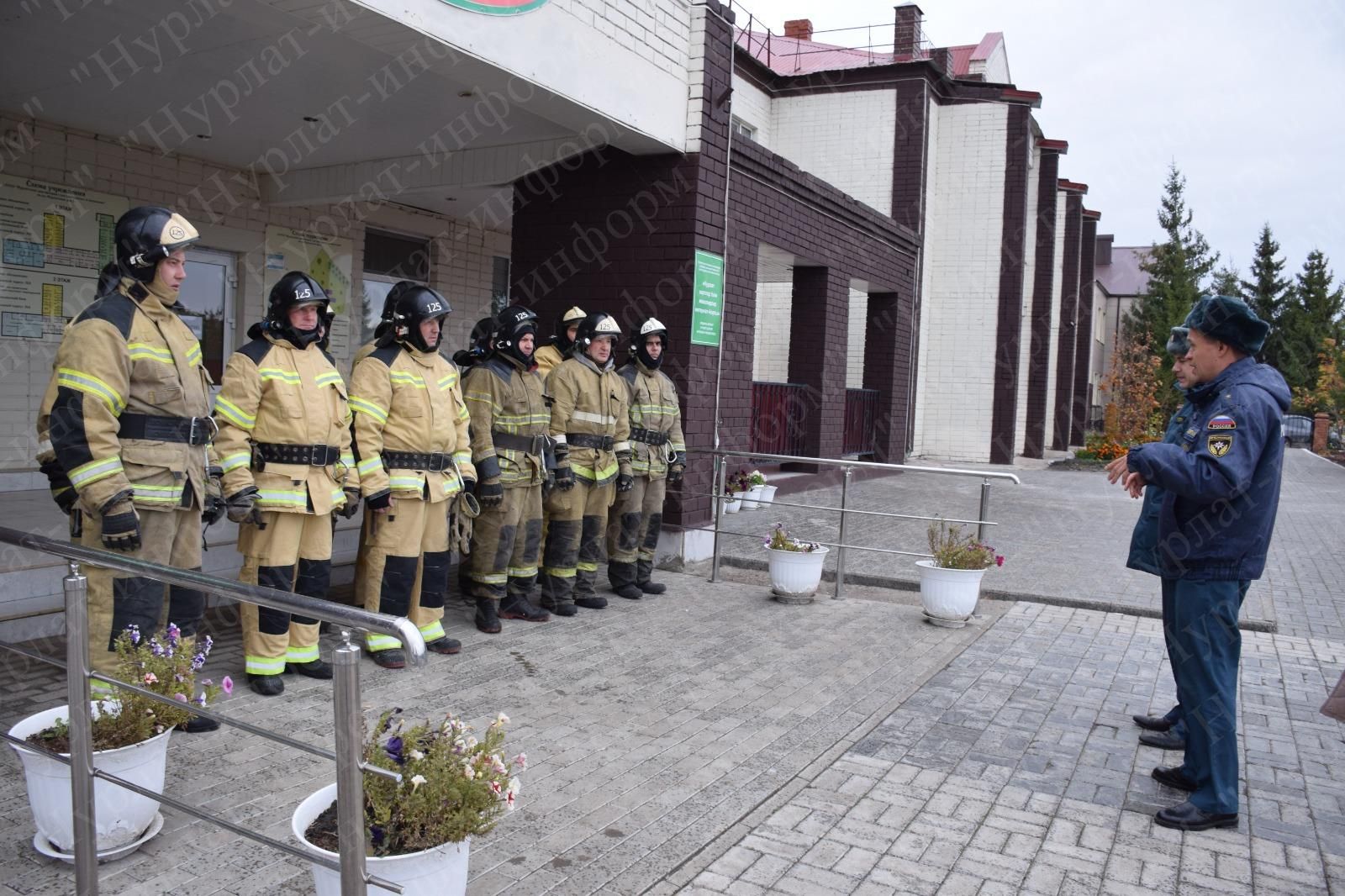 В Нурлатском доме-интернате тренировка прошла в условиях, максимально приближенных к реальным