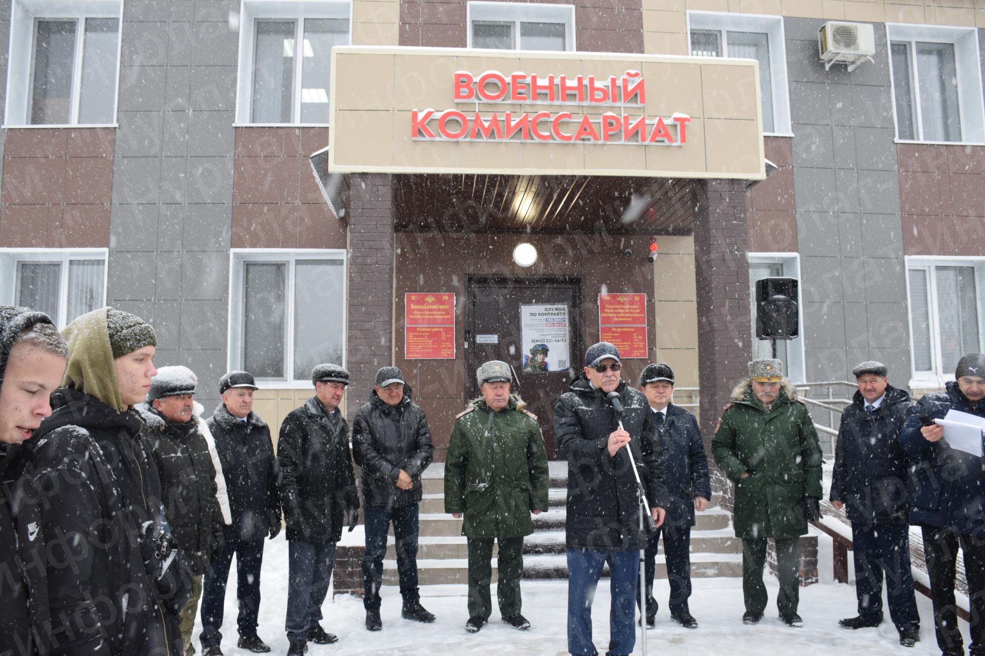 В Нурлате после капремонта торжественно открыли здание военкомата