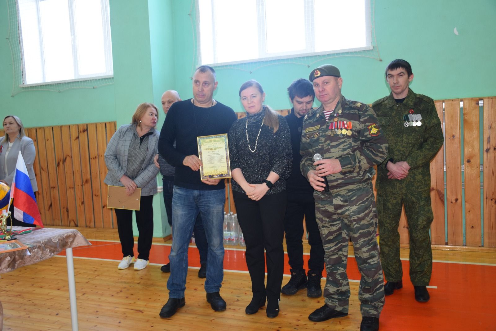 В Нурлатском аграрном техникуме прошел турнир по волейболу, посвященный Дню Героев Отечества