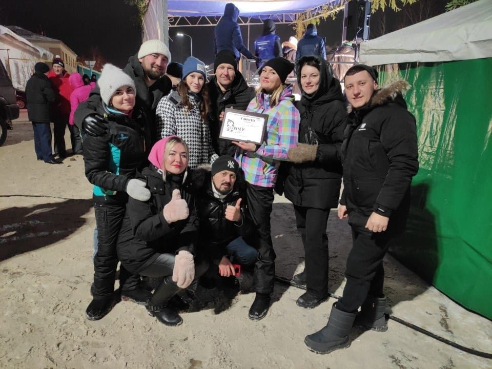 Команда Нурлатского района стала победителем Всероссийского фестиваля креативных санок SUNNYФЕСТ