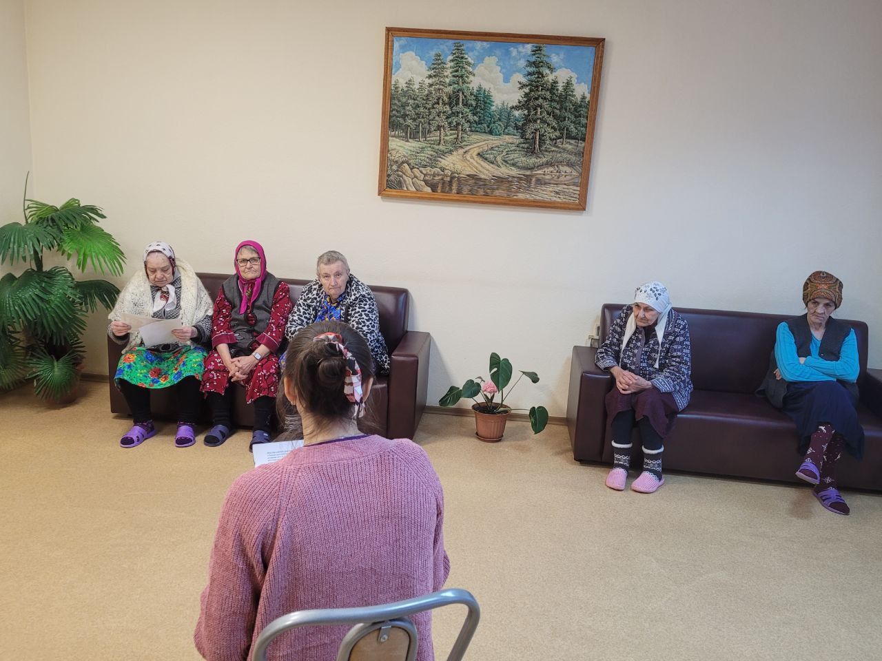 В Нурлатском дом-интернате прошел литературный час «Муса Джалиль»