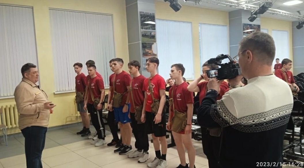 Юнайрмейцы школы №9 участвуют в военно- спортивной игре «ПОБЕДА»