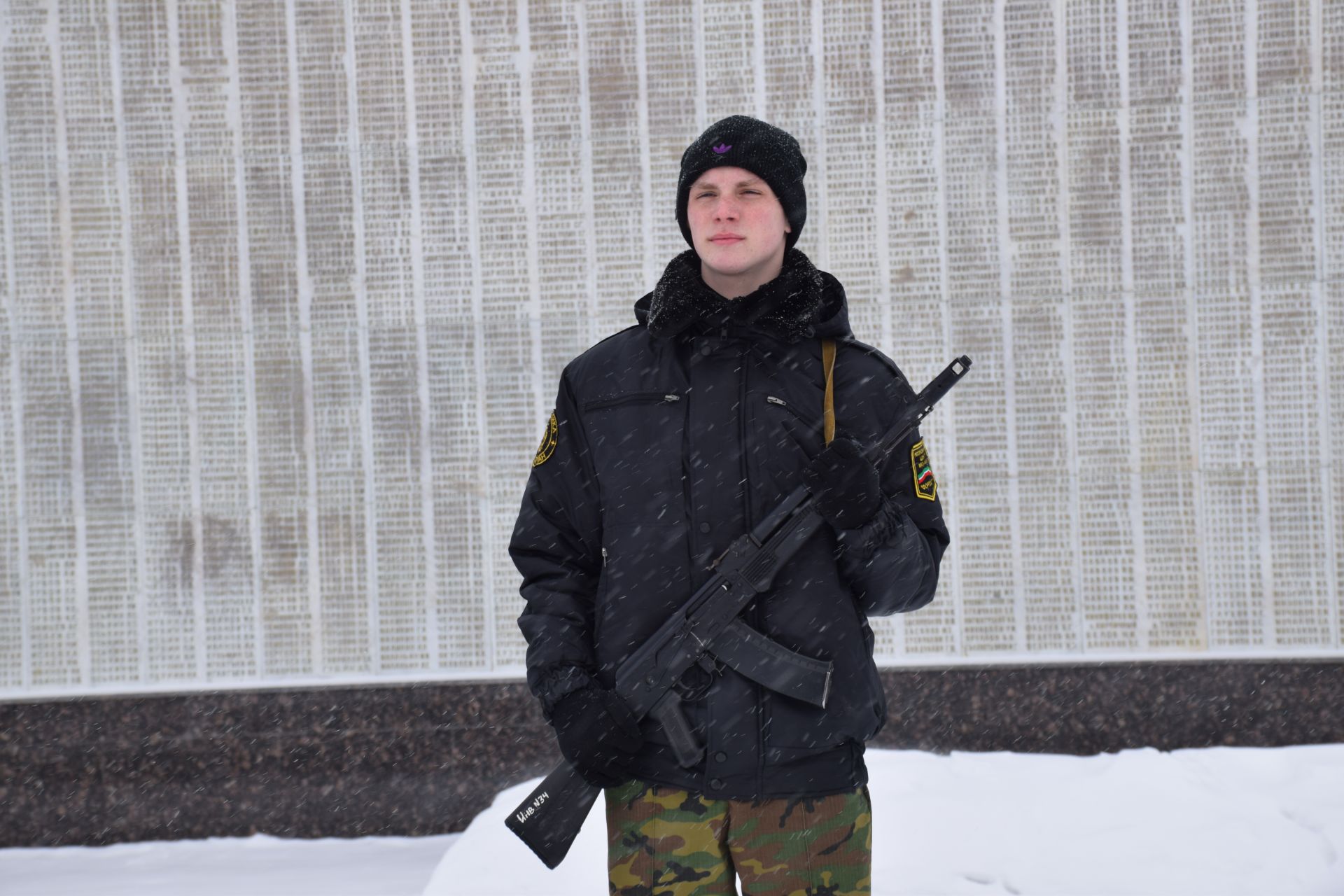 В Нурлате прошел торжественный митинг в честь Дня защитника Отечества