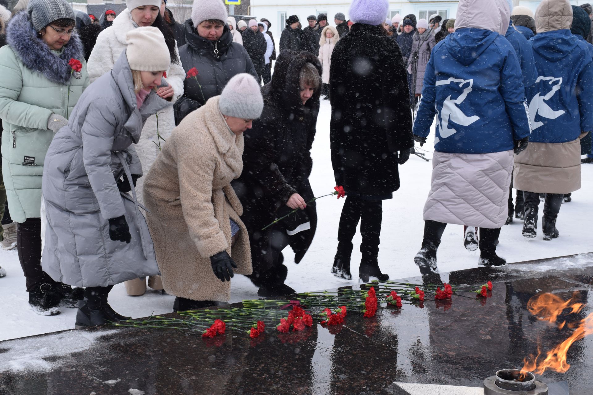 В Нурлате прошел торжественный митинг в честь Дня защитника Отечества