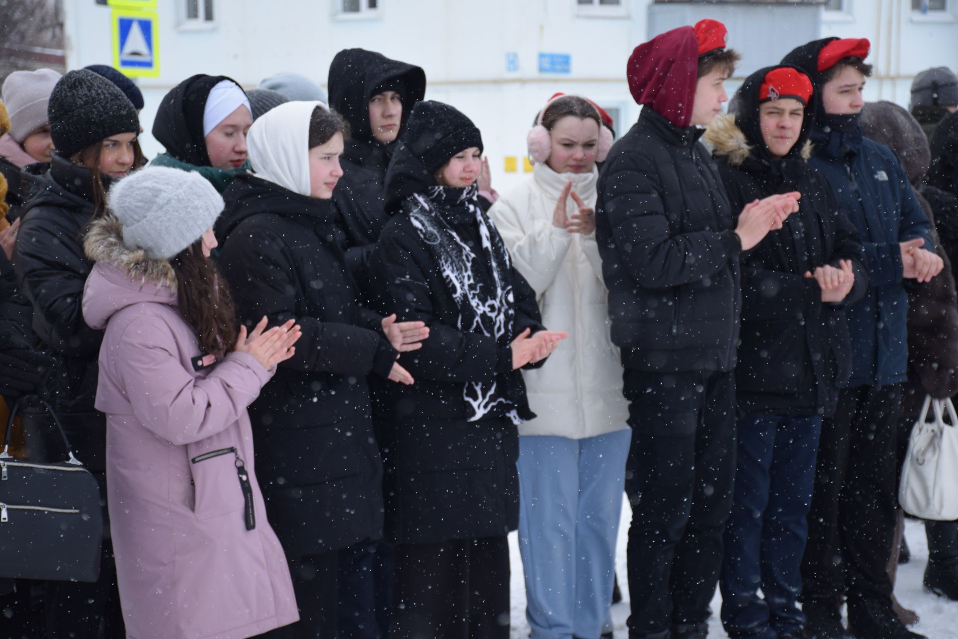 В Нурлате прошел торжественный митинг в честь Дня защитника Отечества