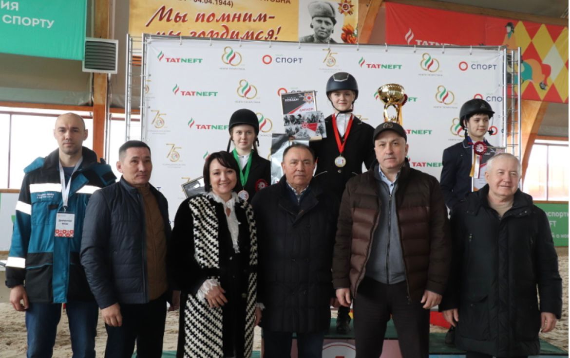 Илина Афлятунова из Нурлата успешно выступила на очередных соревнованиях по конкуру