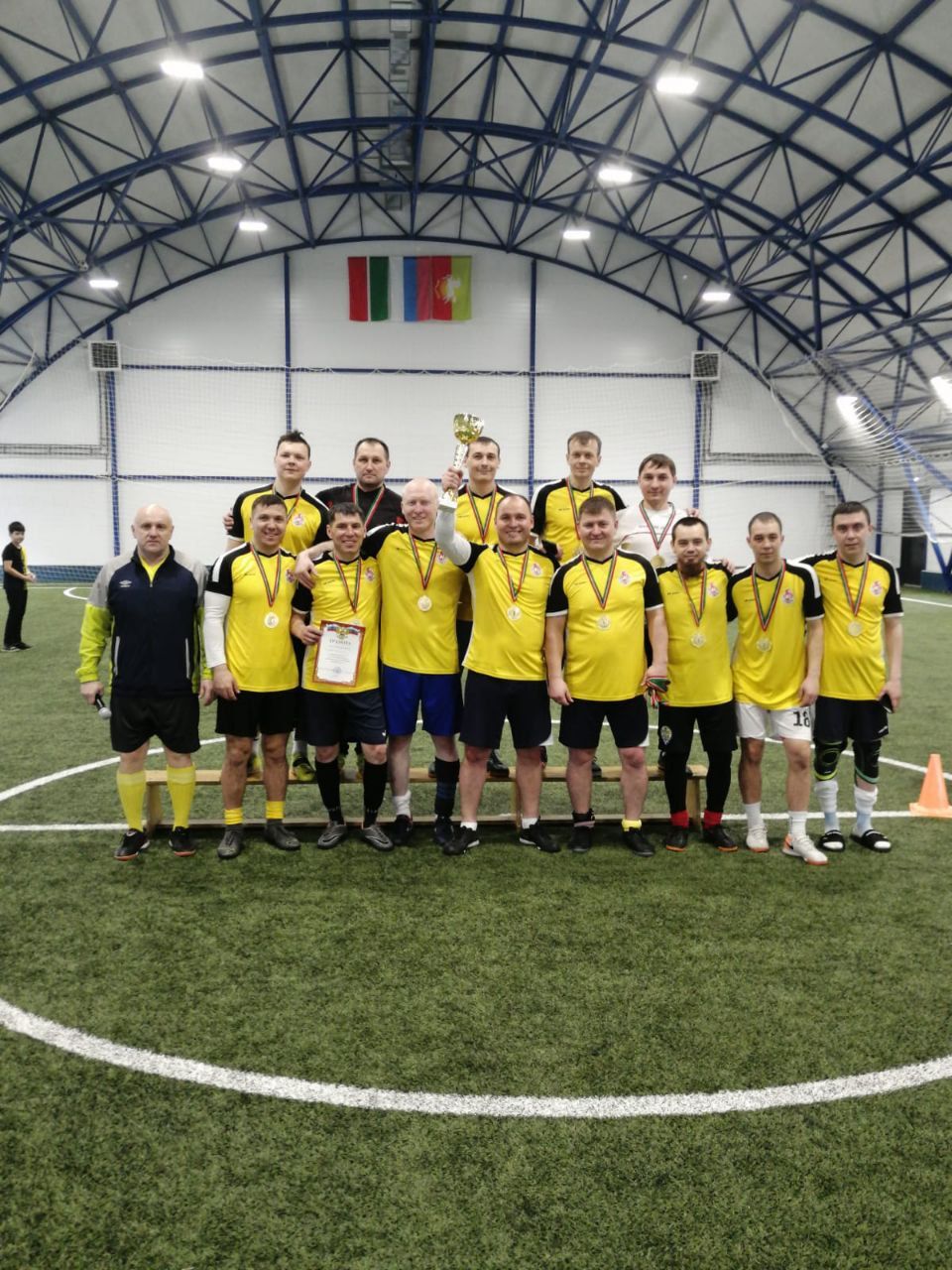 В Нурлате завершились игры Чемпионата района по мини-футболу