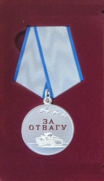 Вернувшийся из зоны СВО нурлатец награжден медалью «За отвагу»