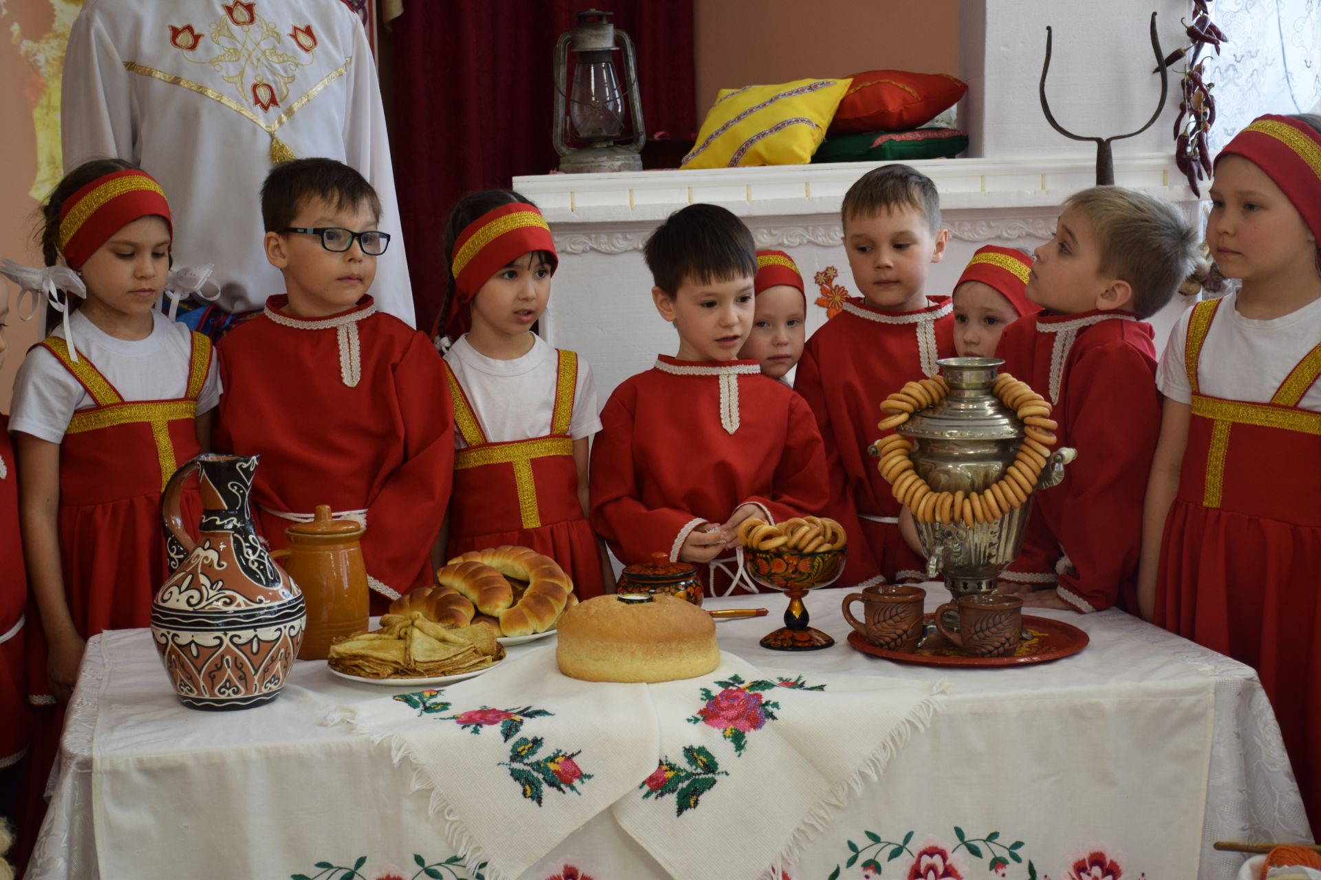 В детском саду «Росинка» города Нурлат прошли «Деревенские посиделки»