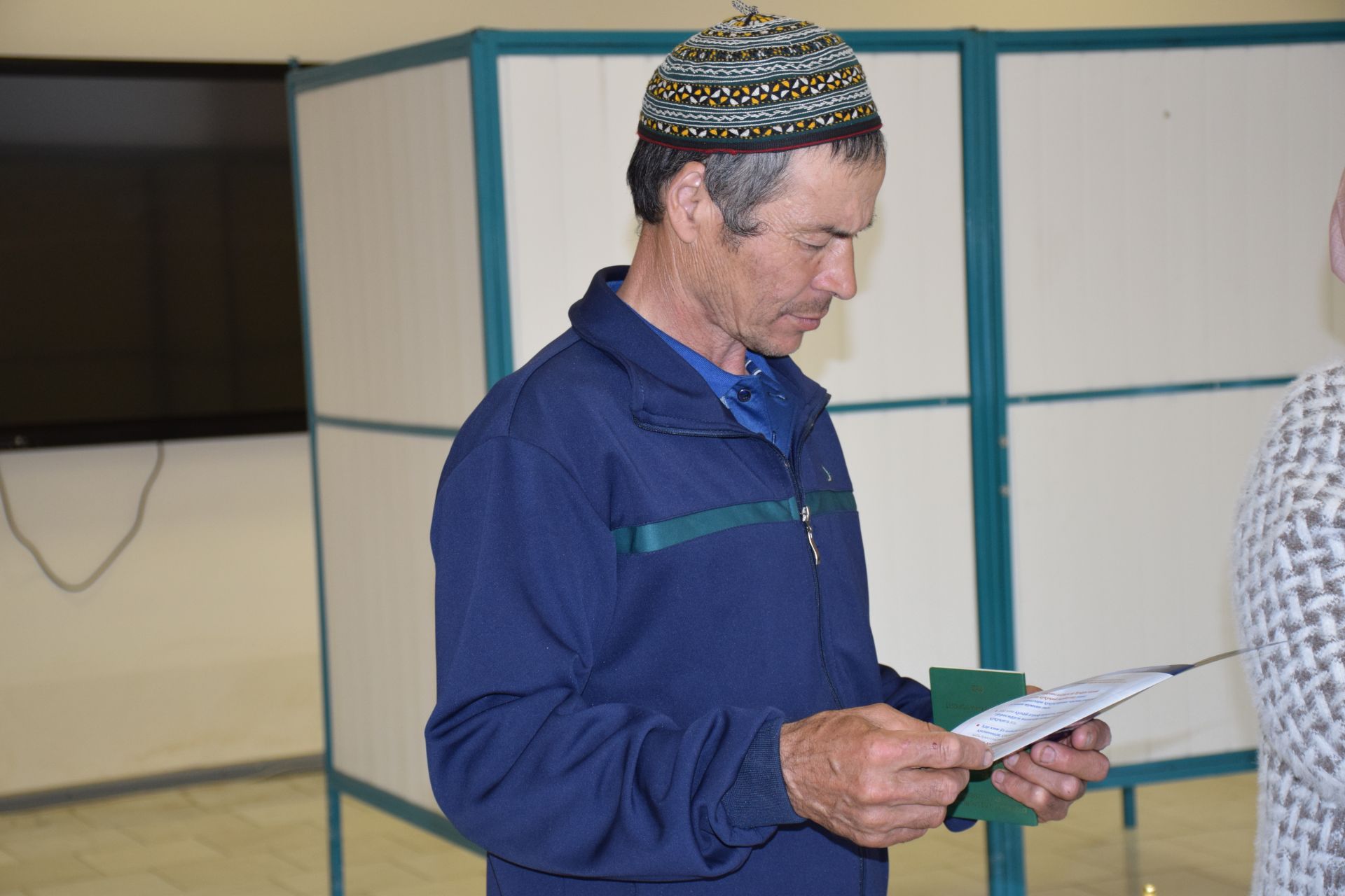 В Нурлате прошло досрочное голосование на референдуме по поправкам в Конституцию Узбекистана