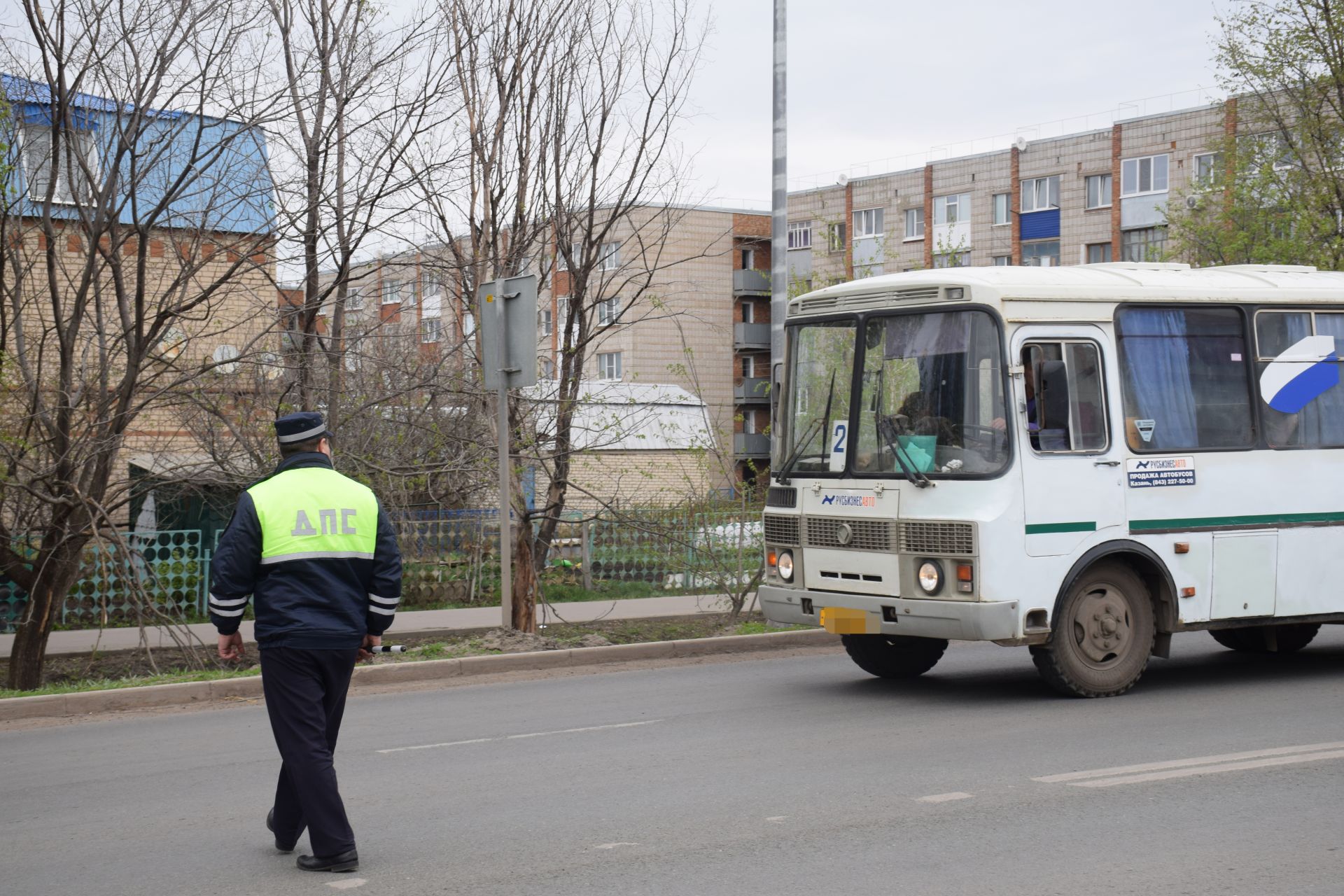 Автоинспекторы Нурлата провели рейдовое мероприятие «Автобус»