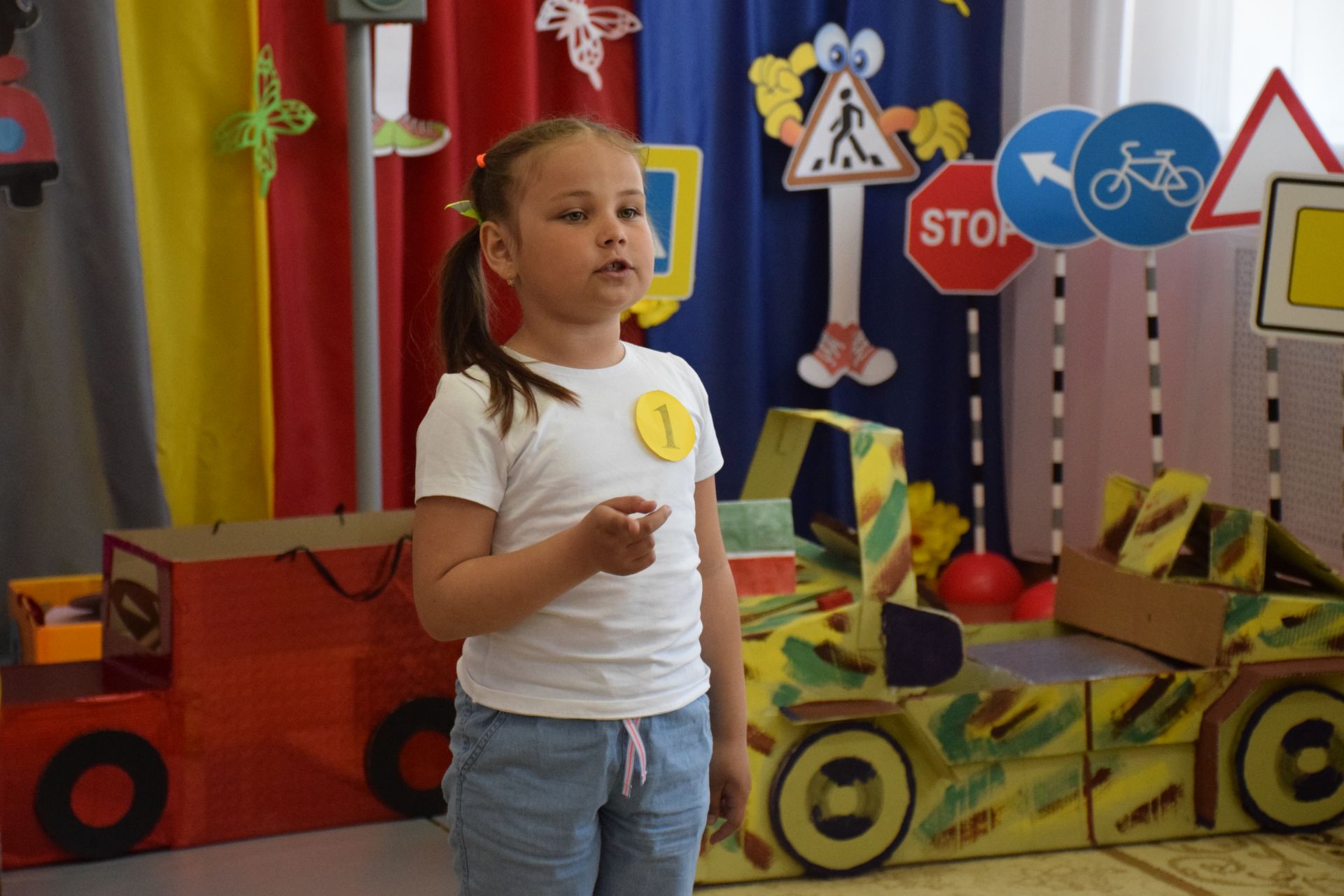 Нурлатские дошкольницы соревновались в конкурсе «Автоледи»