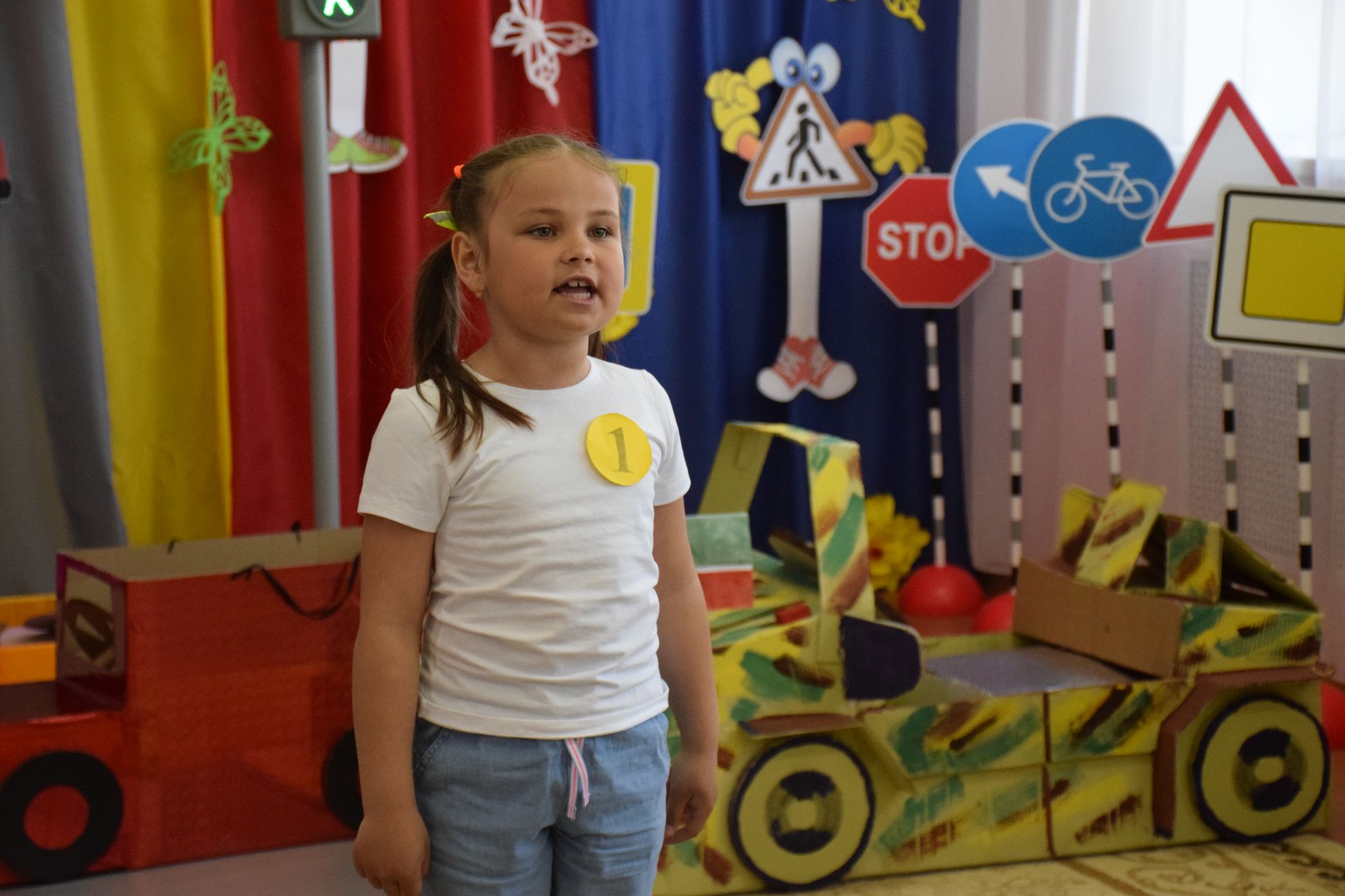 Нурлатские дошкольницы соревновались в конкурсе «Автоледи»