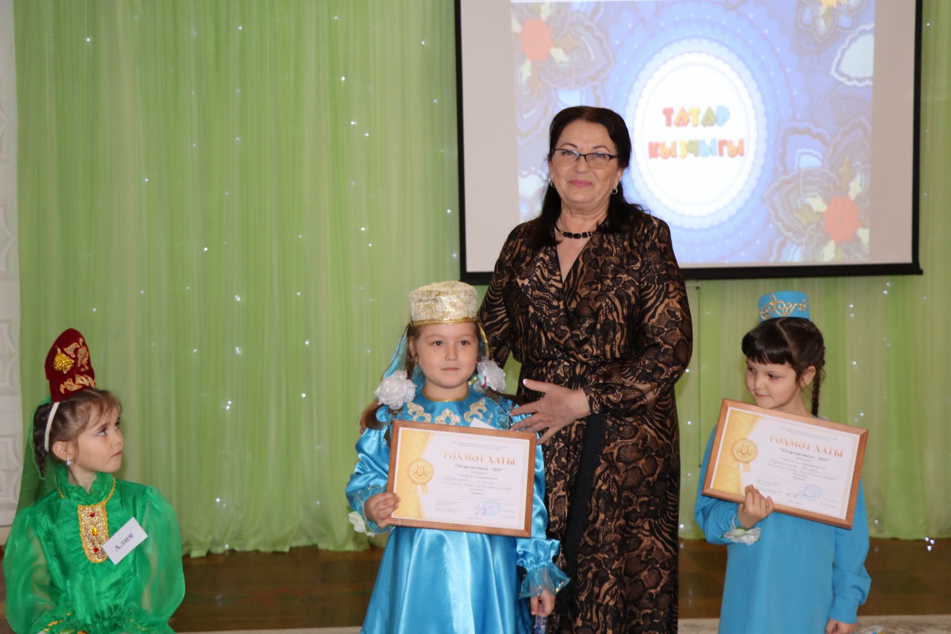 В детском саду «Сказка» города Нурлат прошел конкурс «Татар кызчыгы-2023»
