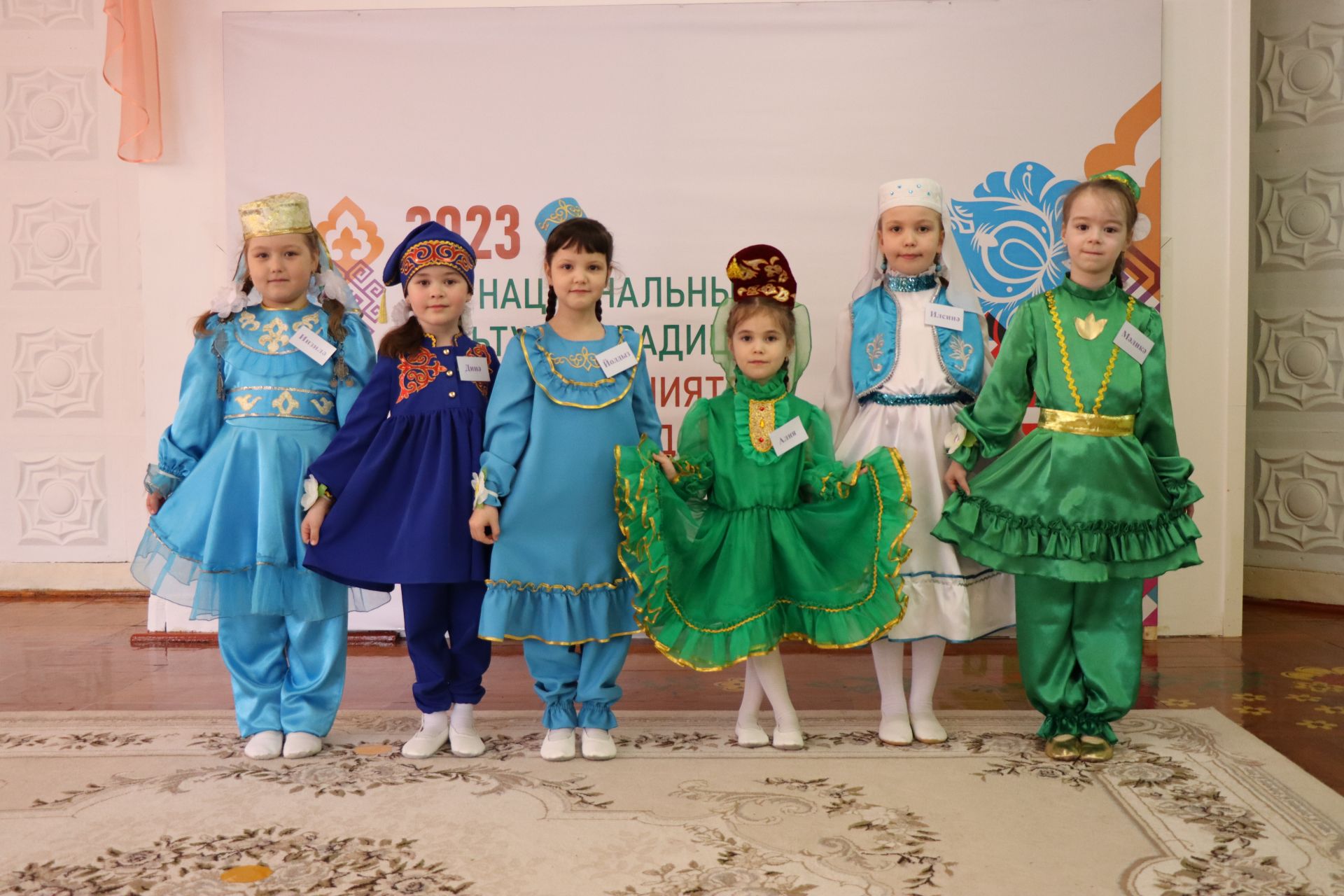 В детском саду «Сказка» города Нурлат прошел конкурс «Татар кызчыгы-2023»