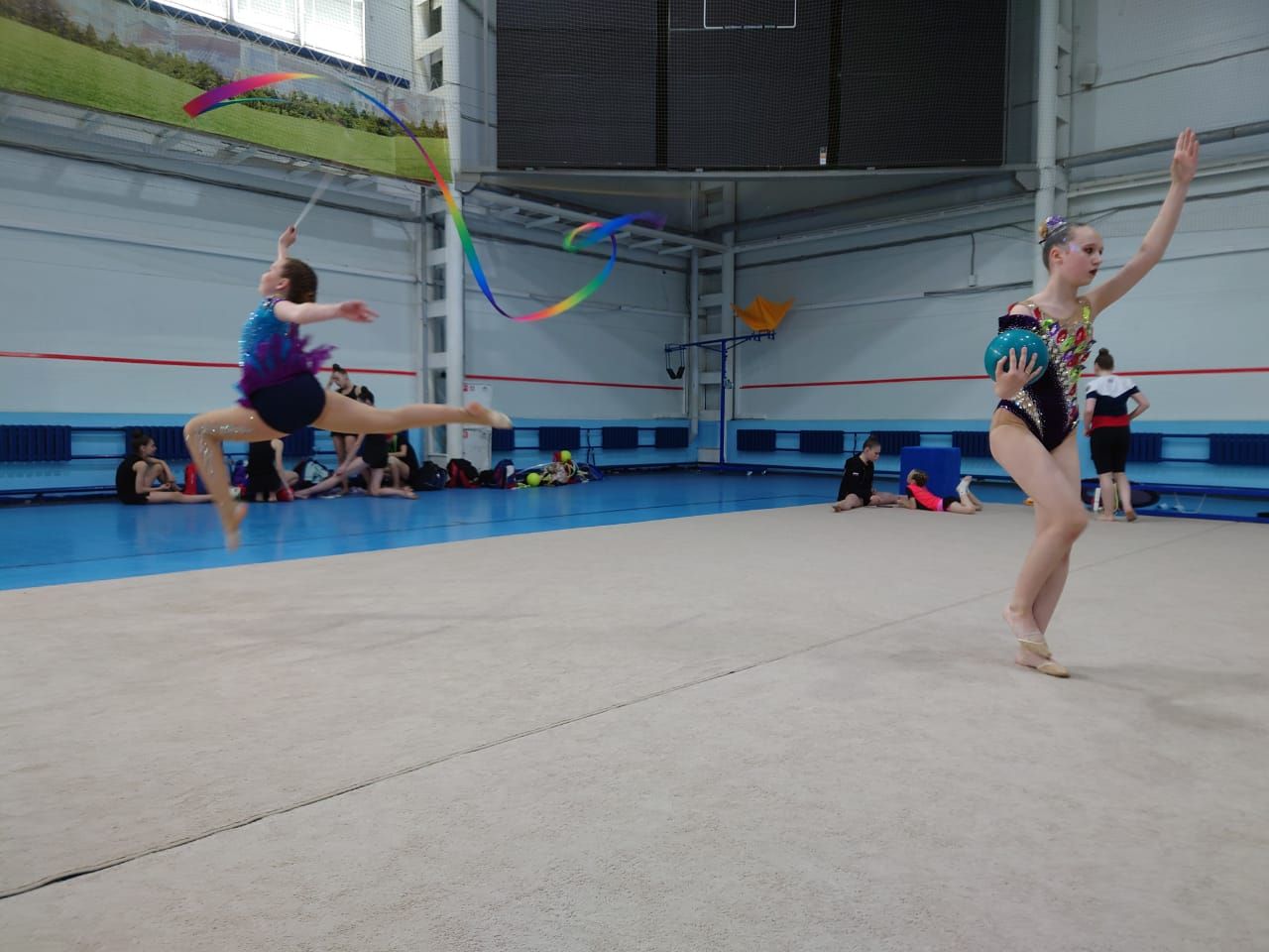 Нурлатские гимнастки стали призерами в соревнованиях по художественной гимнастике
