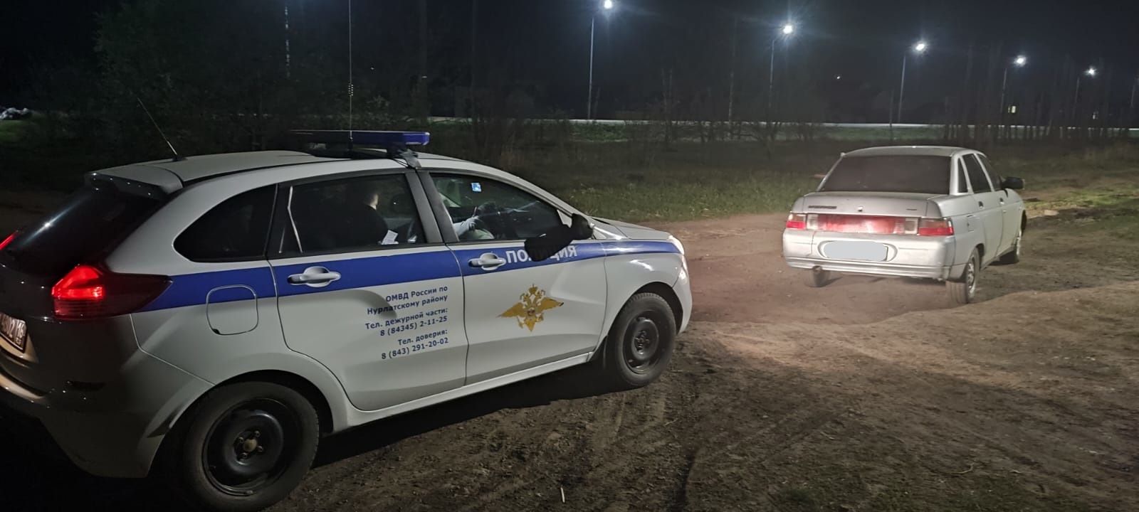 В Нурлате задержали нетрезвого водителя