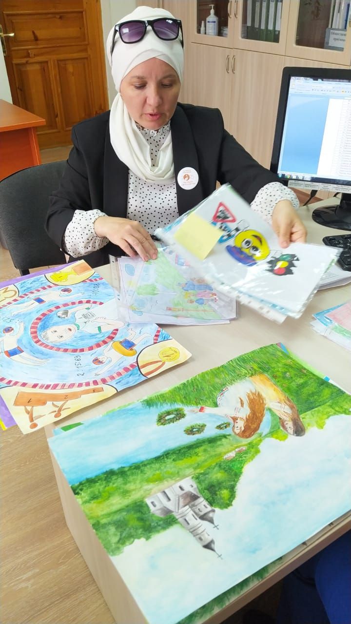 В Нурлате подвели итоги конкурса «Дети рисуют страну»
