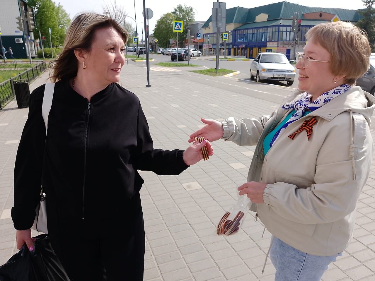В Нурлате проходит акция «Георгиевская лента»