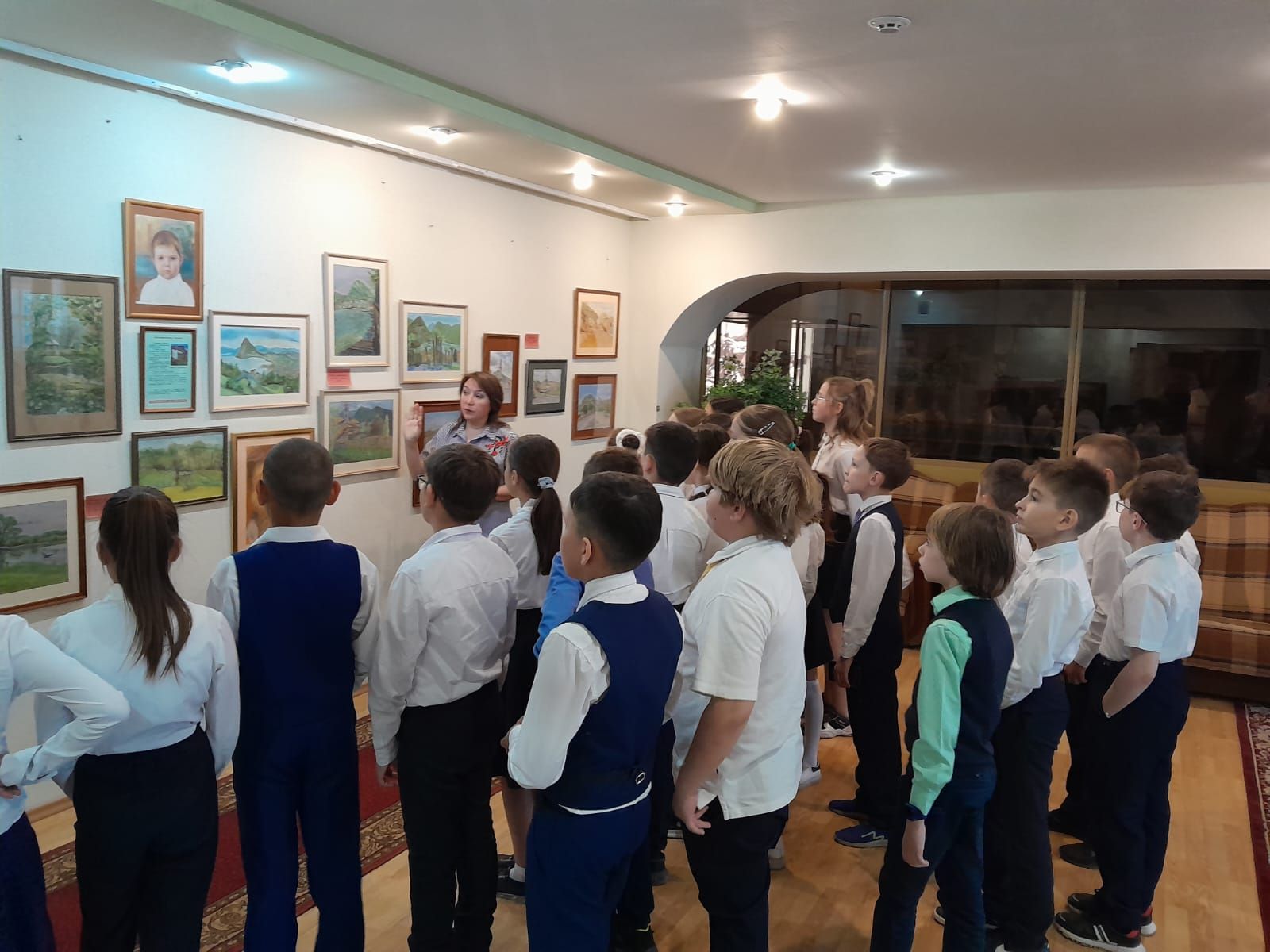Выставка картин Сергея Коновалова в Нурлатском музее завершила свою работу