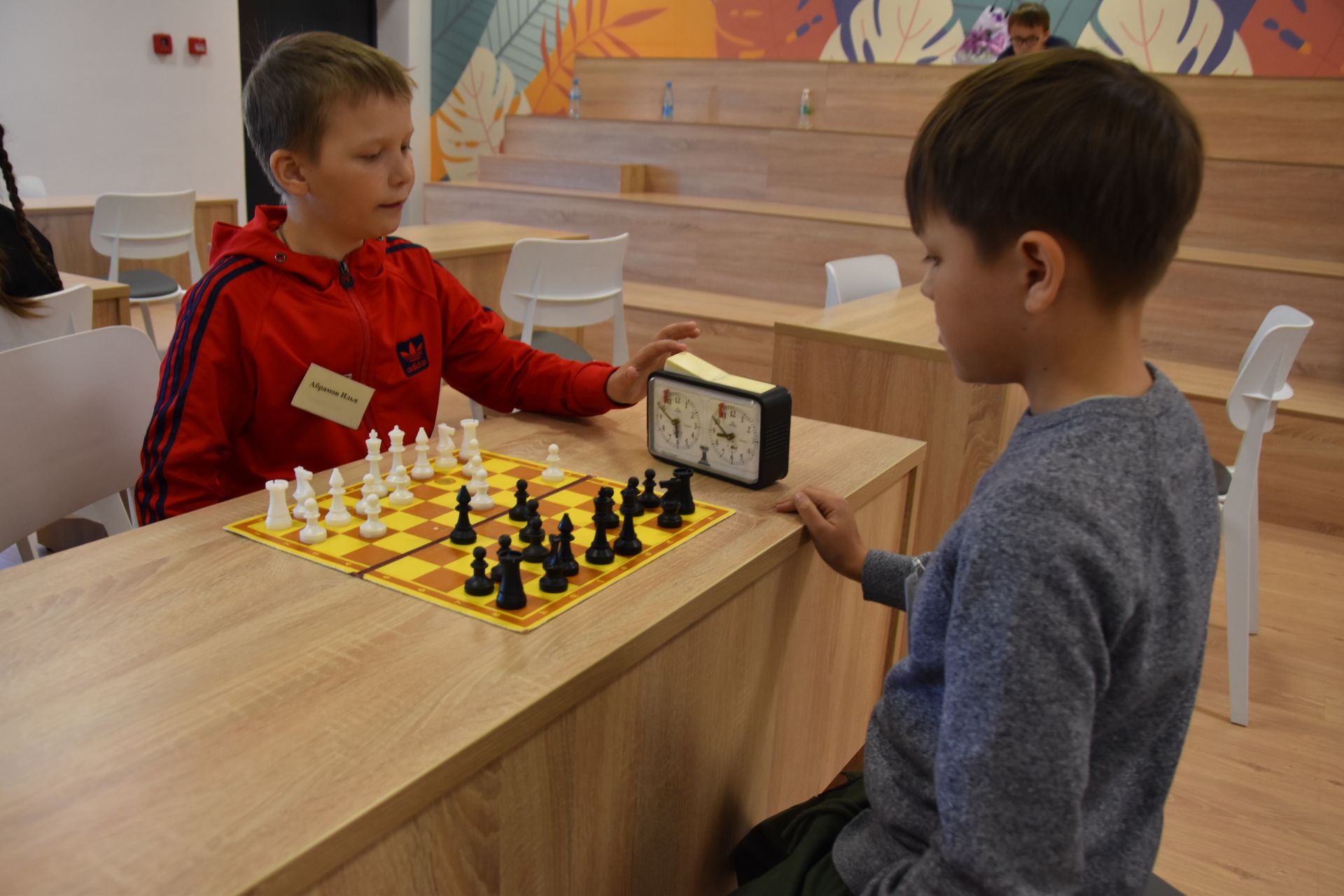 В День Победы юные шахматисты Нурлата участвовали в шахматном турнире памяти Героя России