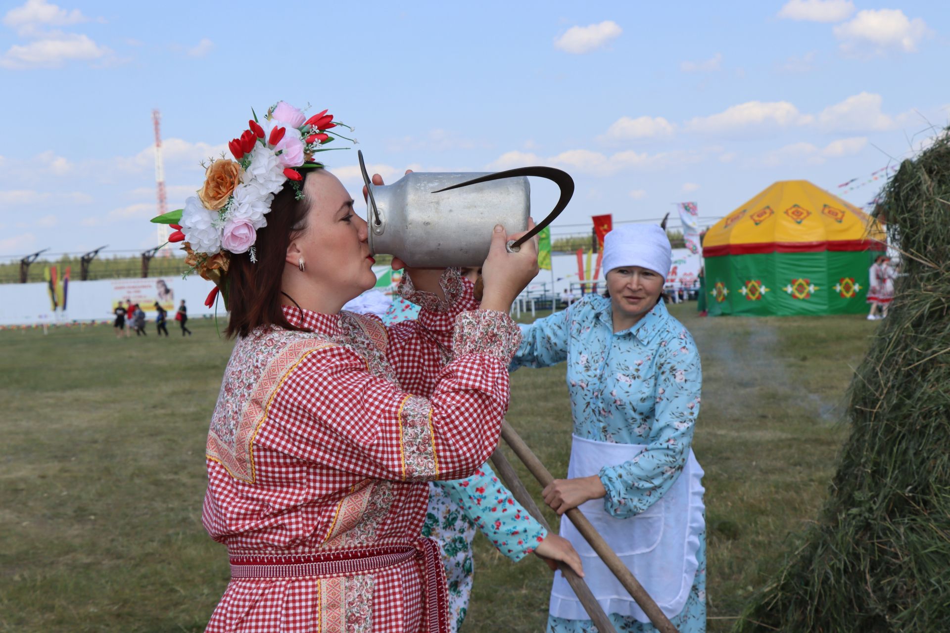 В Нурлате ярко и красочно встретили Уяв