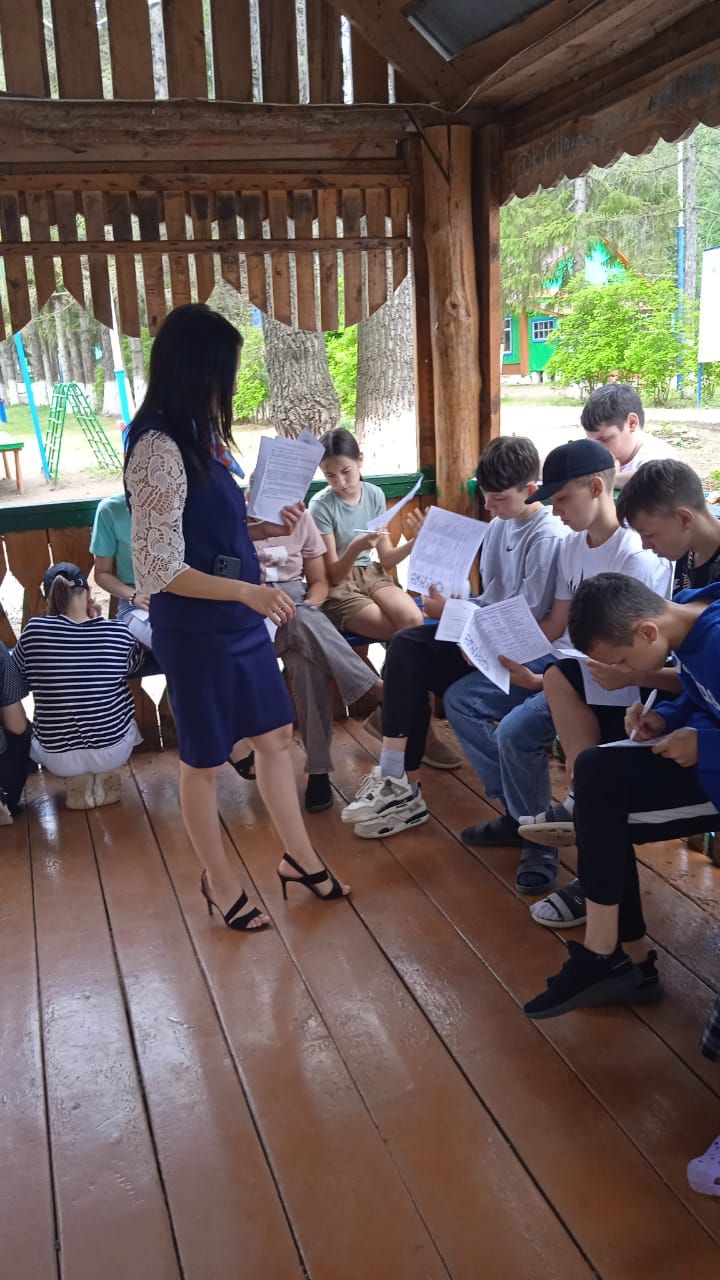 В детском оздоровительном лагере «Заречный» прошло профориентационное мероприятие