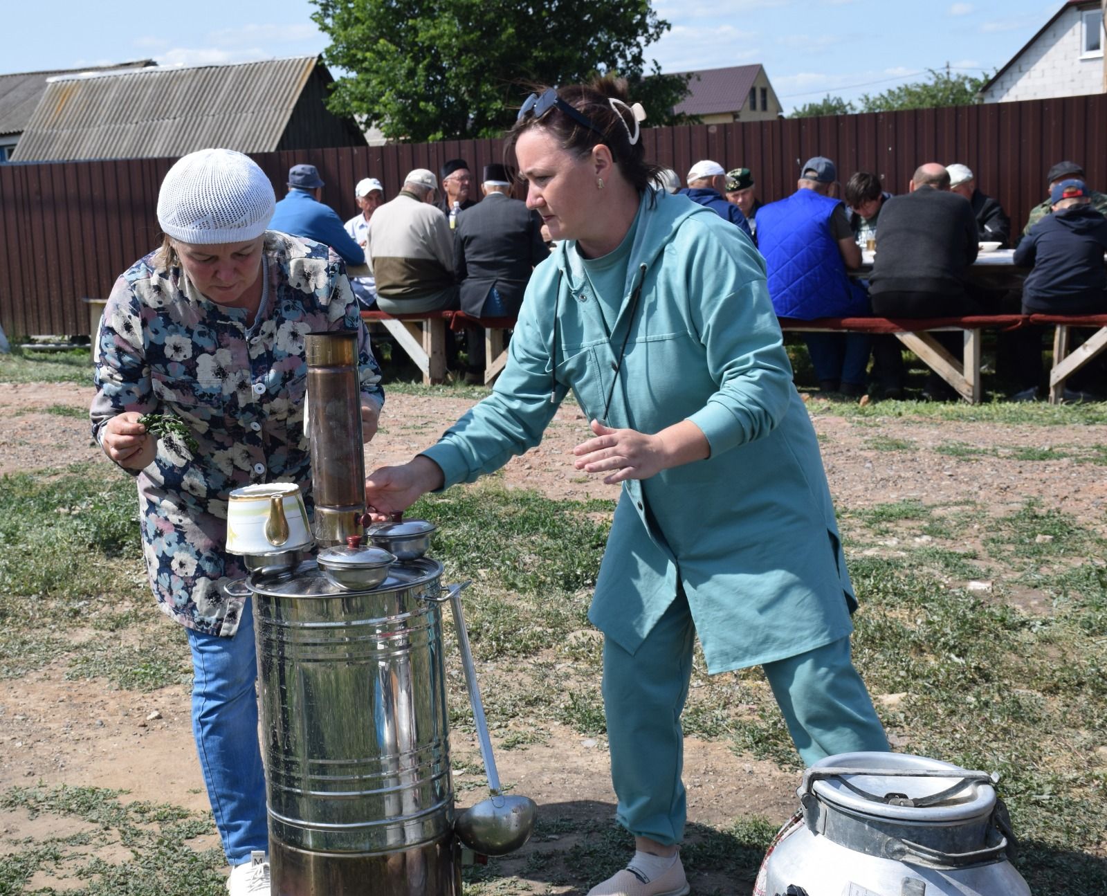 В микрорайоне Нижний Нурлат прошел День Ухи