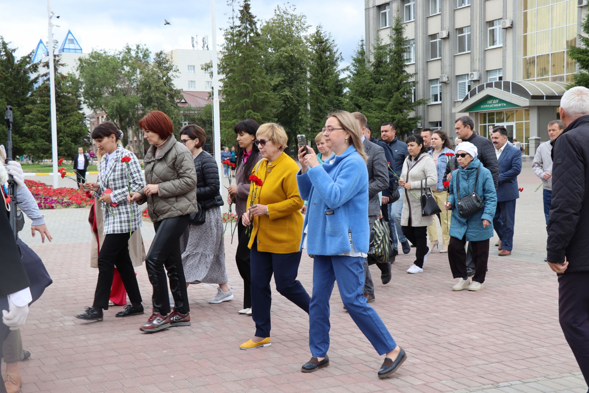В день 82-й годовщины начала Великой Отечественной войны в Нурлате на центральной площади прошел митинг