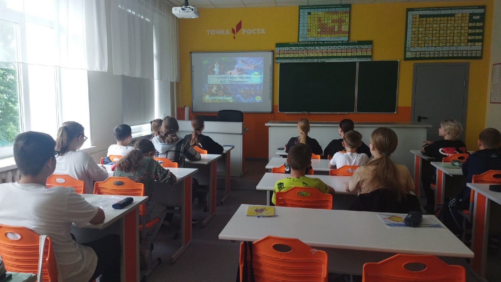 В школе №1 Нурлата отметили День русского языка