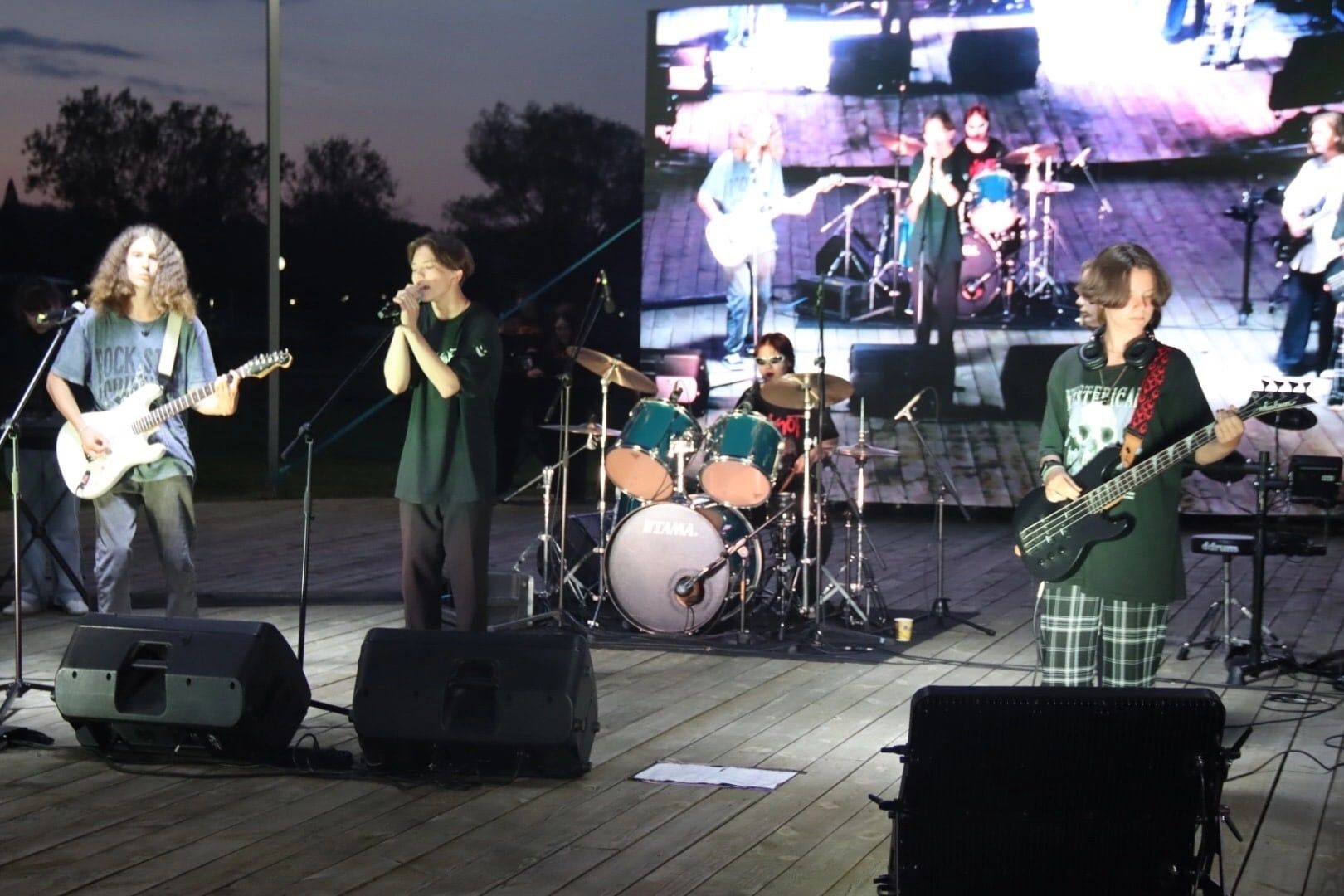 Нурлатцы приняли участие в детском рок-фестивале